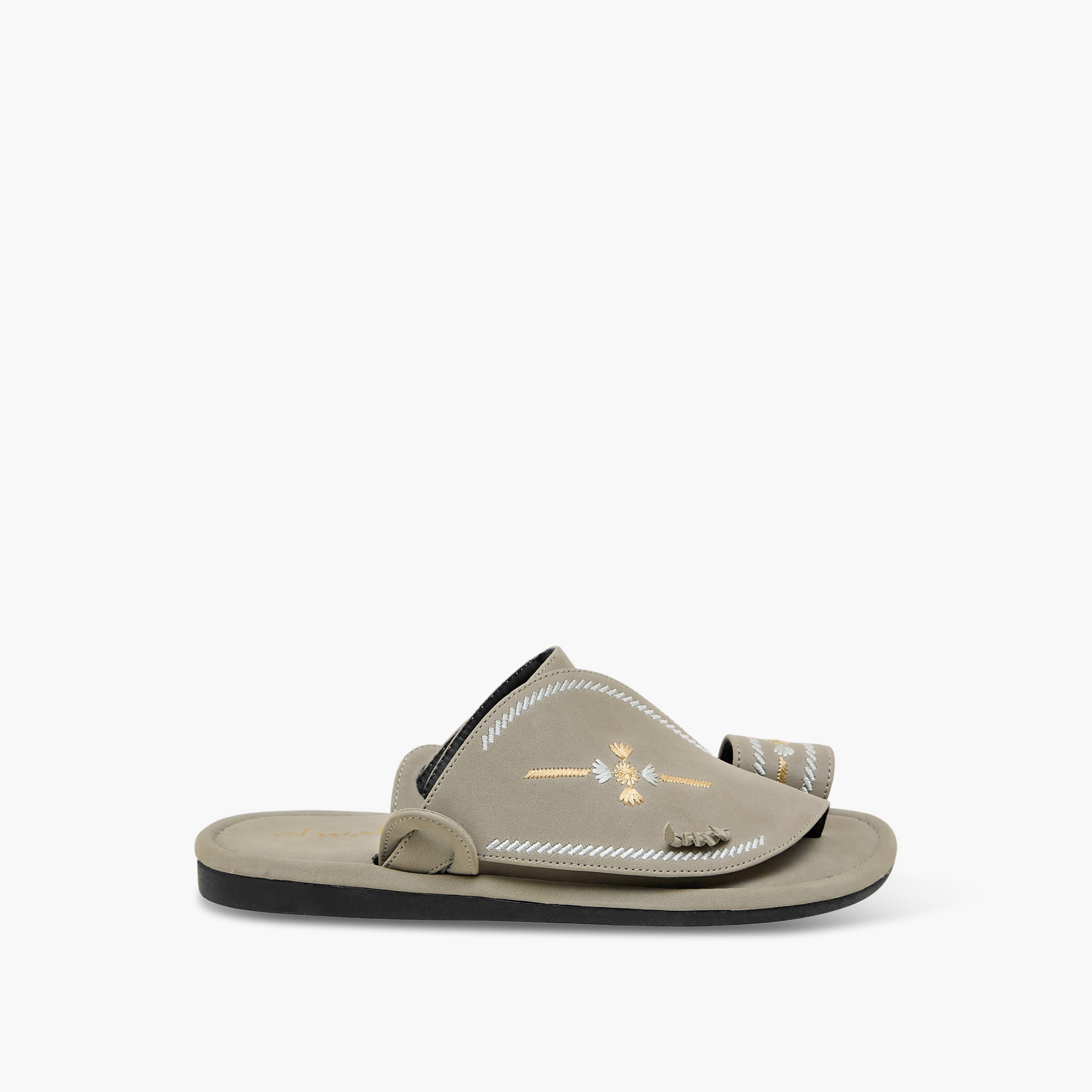 Al Waha Boys Slip-On Arabic Sandals-boys-shoes-sandals-image-3