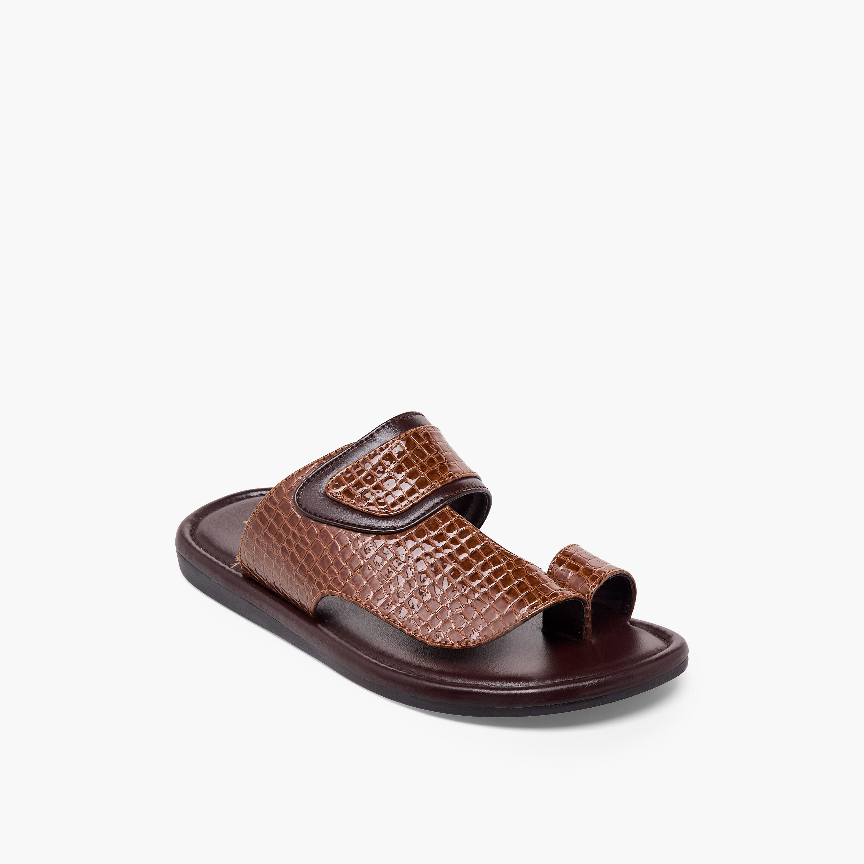 Al Waha Boys Toe Loop Arabic Sandals-boys-shoes-sandals-image-17