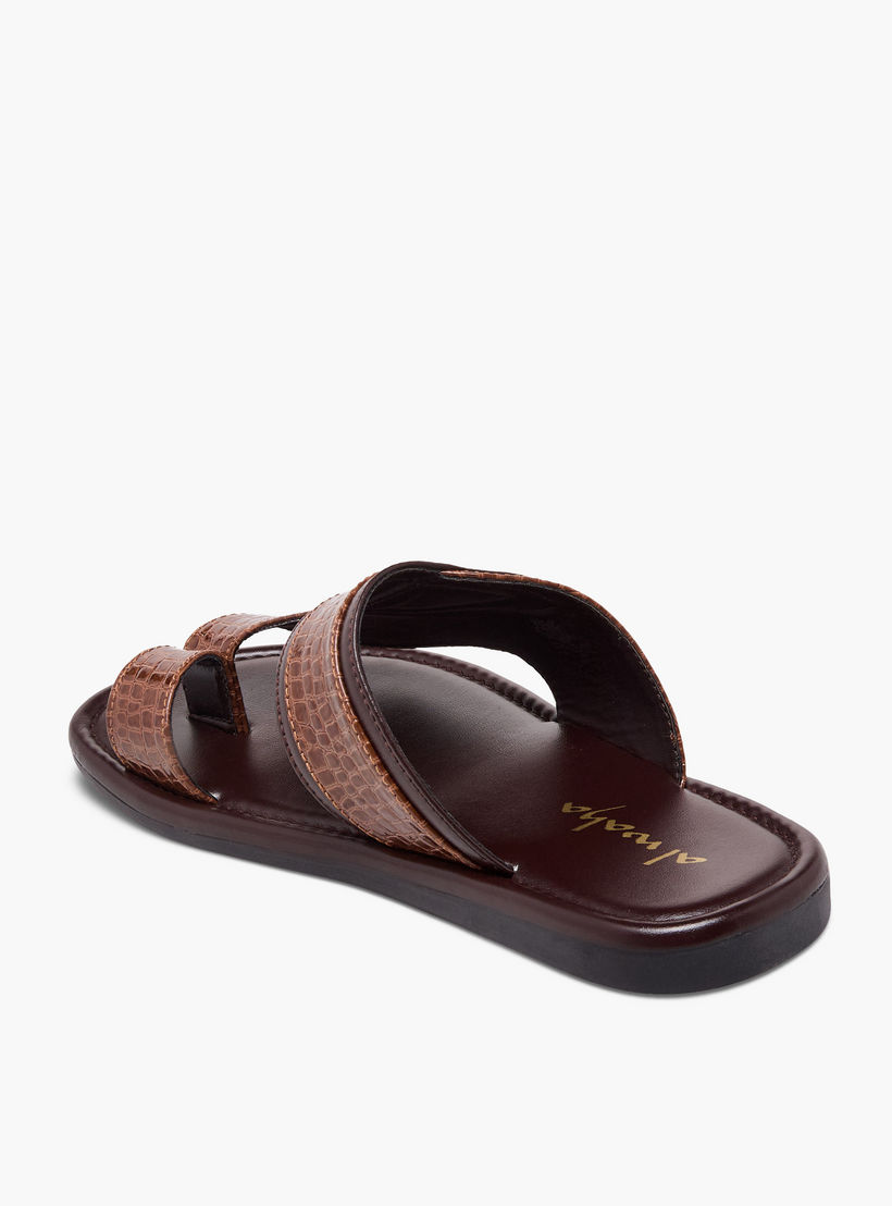 Al Waha Boys Toe Loop Arabic Sandals-boys-shoes-sandals-image-4