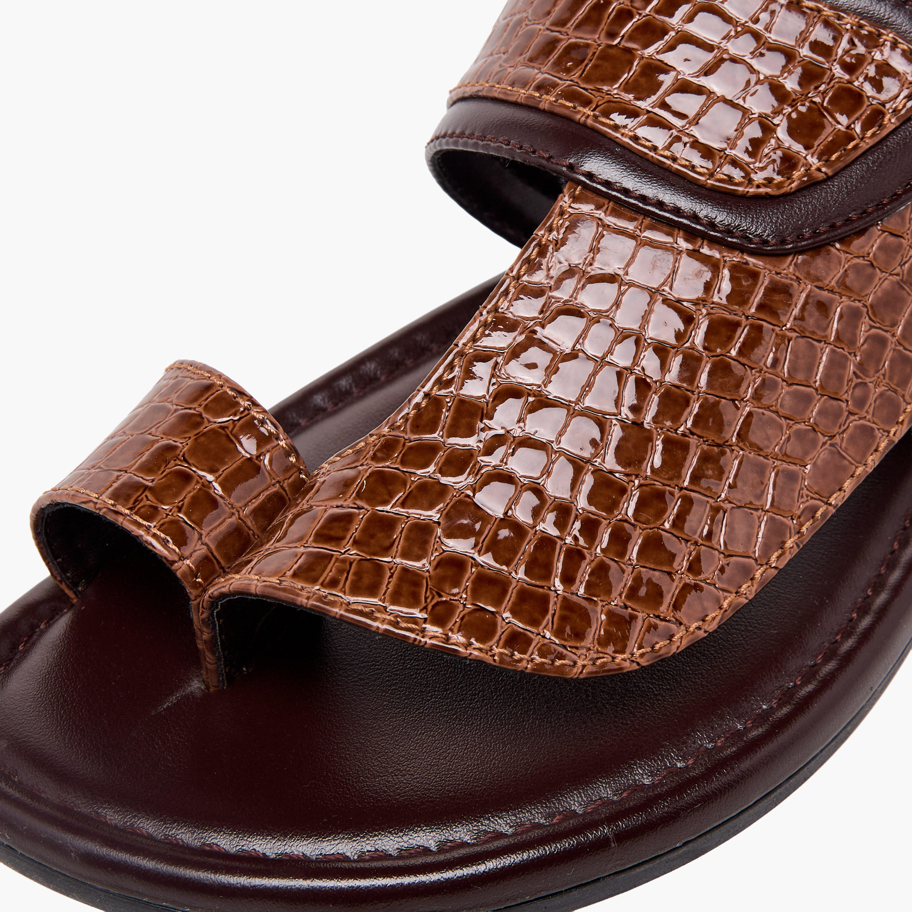 Al Waha Boys Toe Loop Arabic Sandals-boys-shoes-sandals-image-21