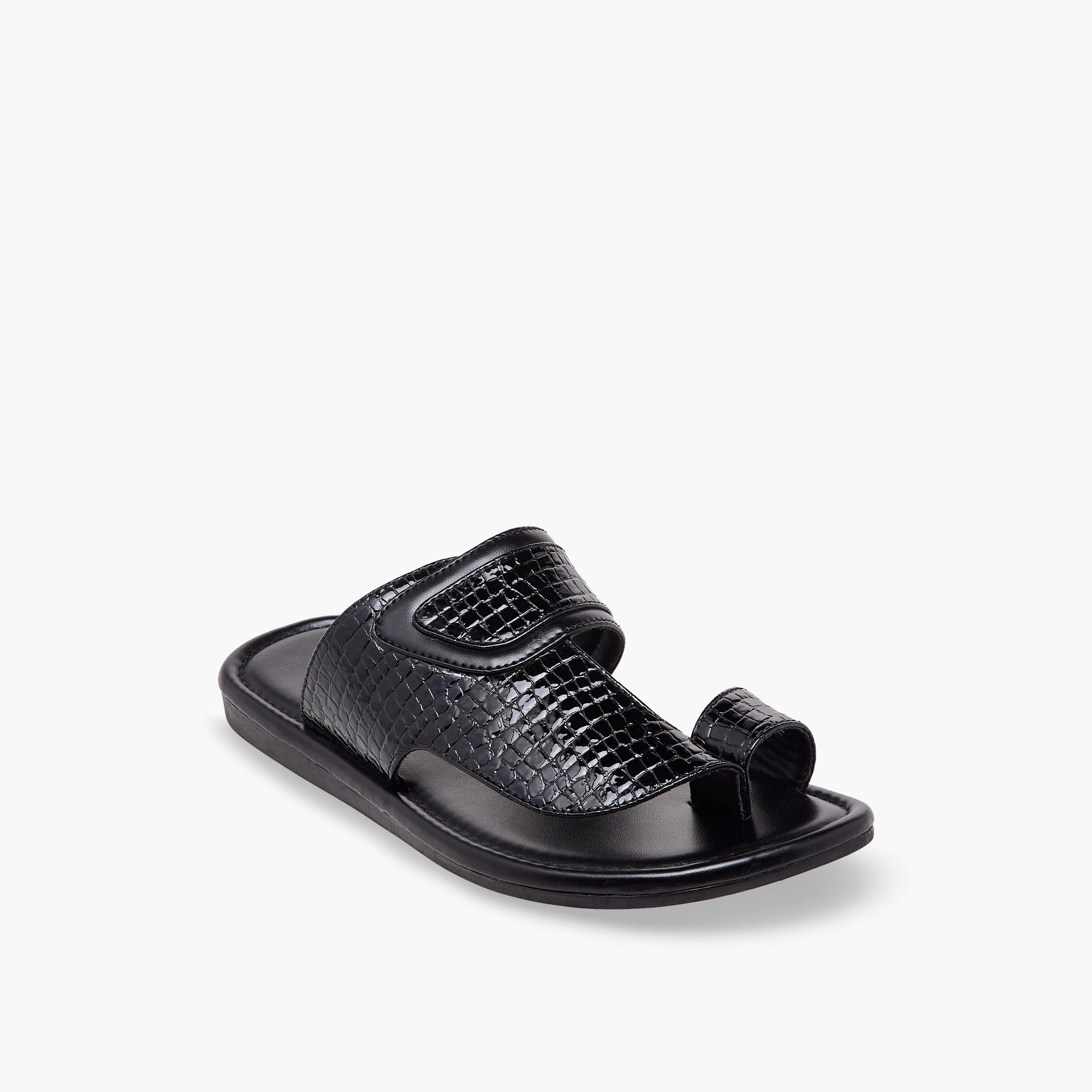صندل عربي بحلقة إصبع للأولاد من الواحة-boys-shoes-sandals-image-2