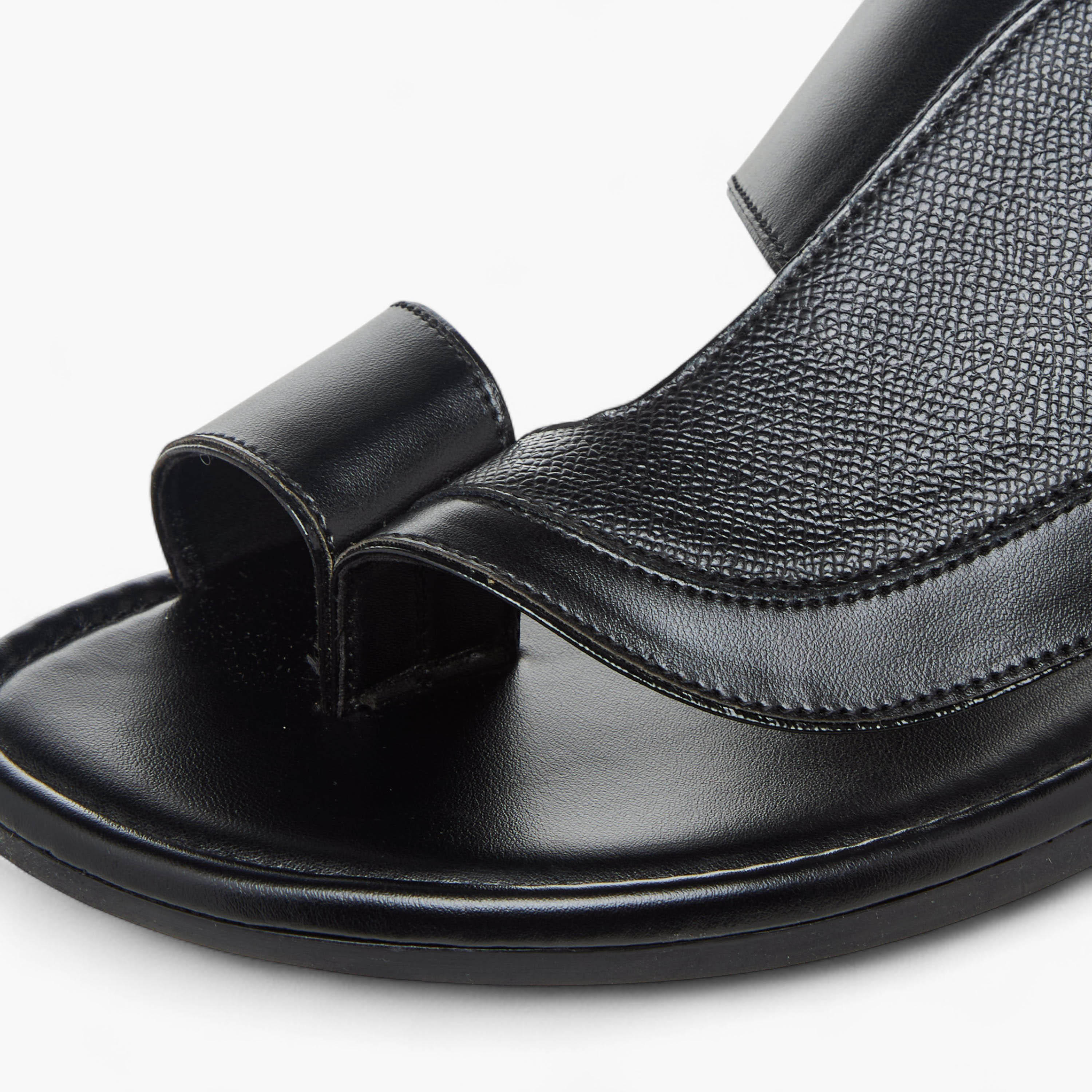 Al Waha Men Toe Loop  Arabic Sandals-men-shoes-sandals-image-4