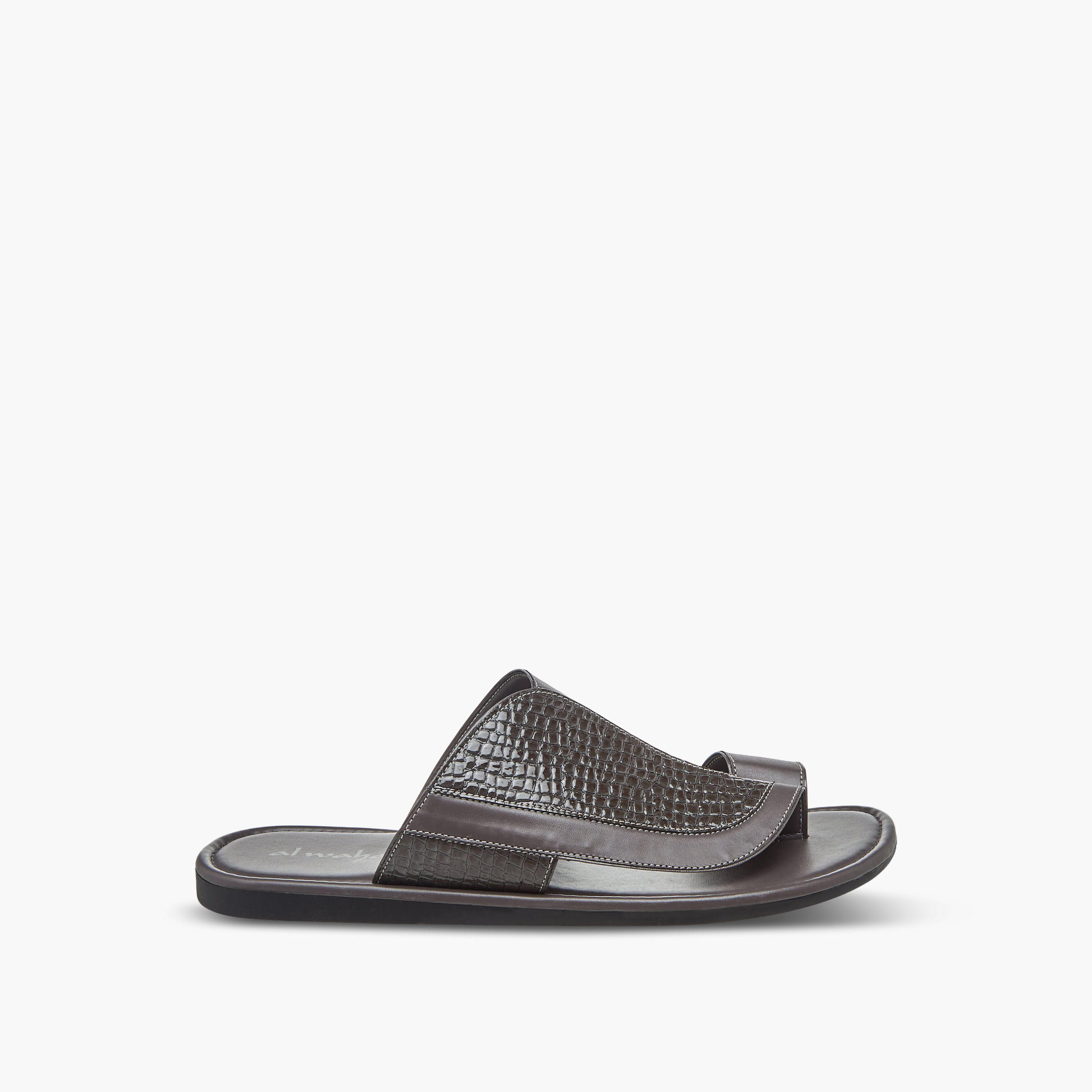 Al Waha Men Toe Loop Detail Arabic Sandals-men-shoes-sandals-image-3