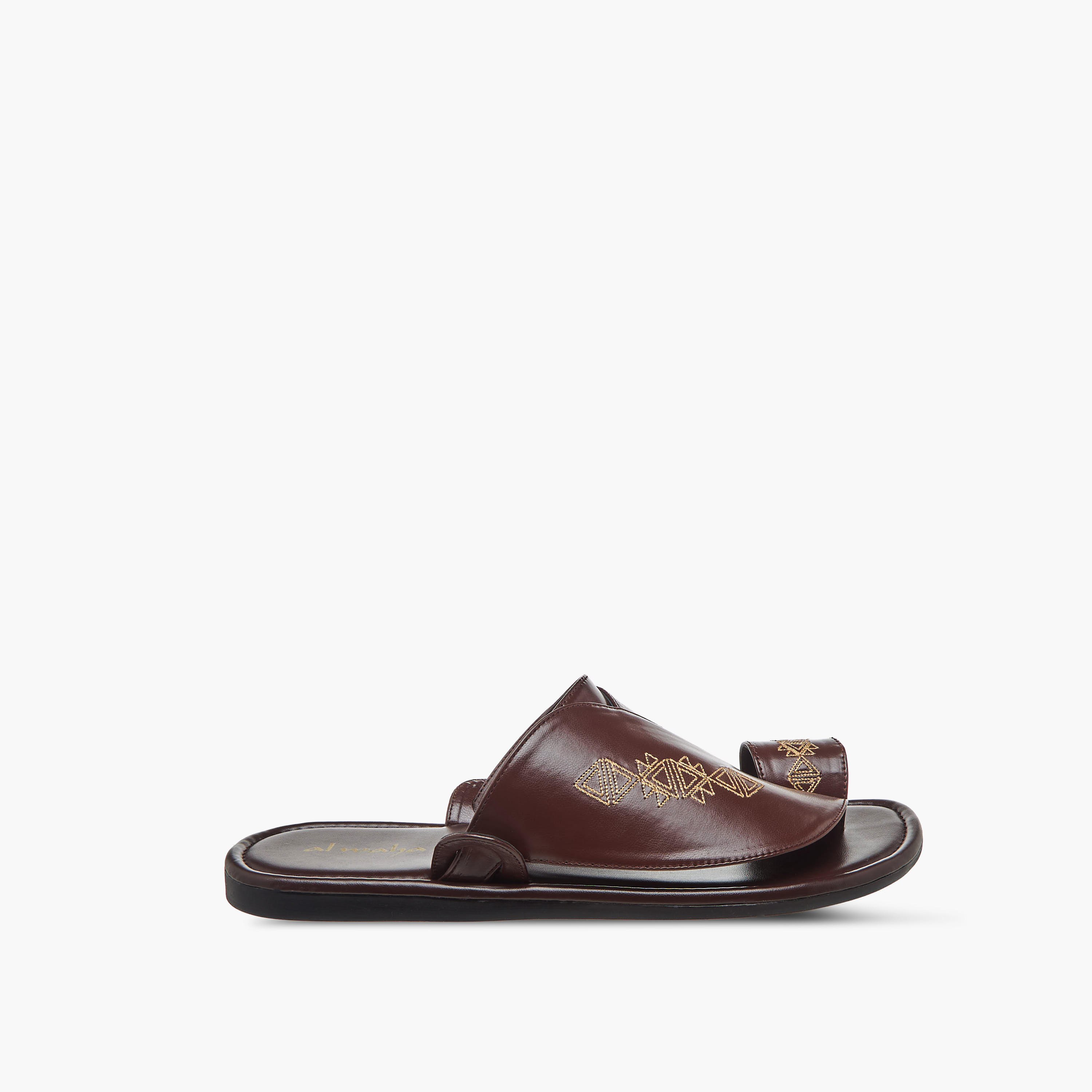 Al Waha Men Embroidered Arabic Sandals-men-shoes-sandals-image-15
