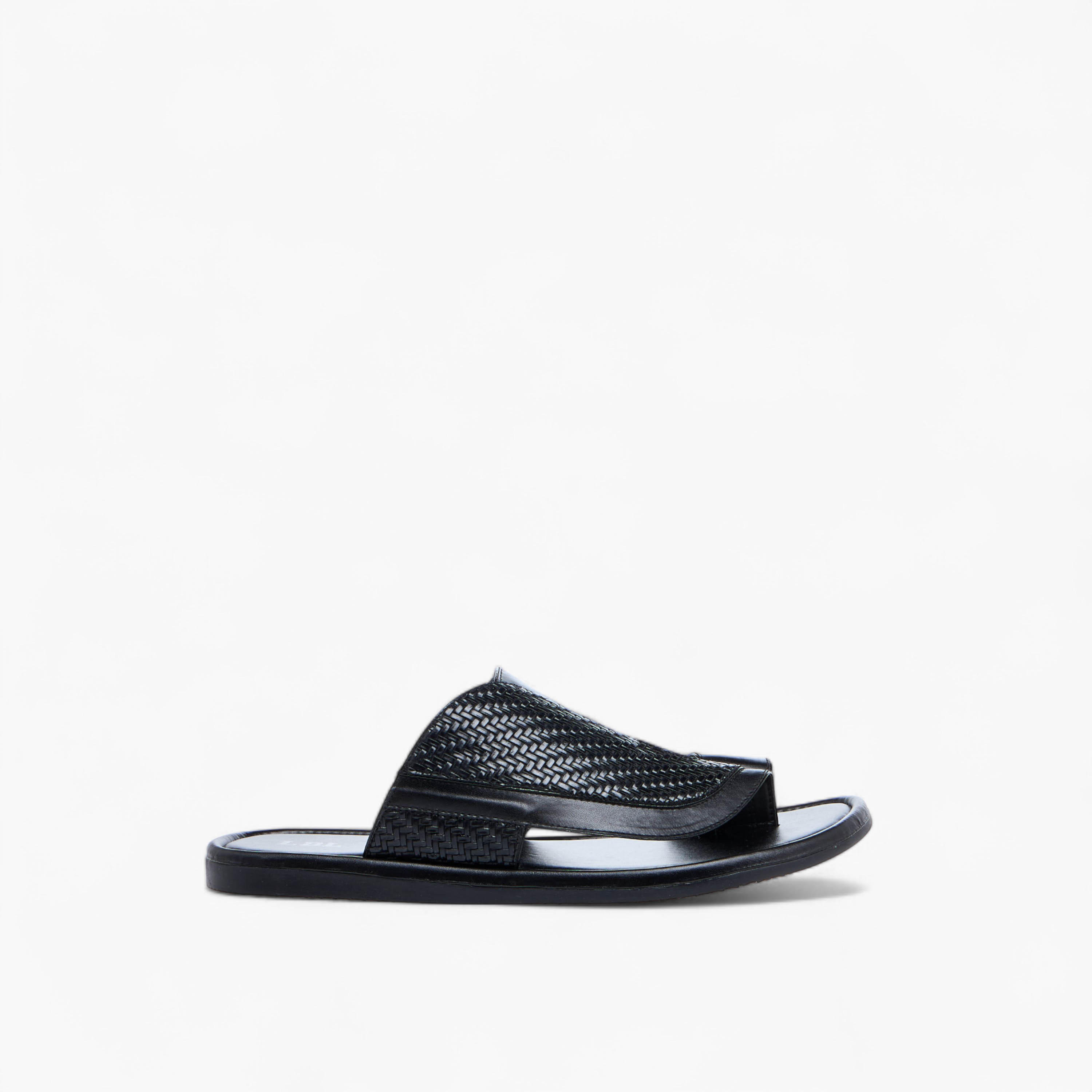 صندل عربي بارز الملمس سهل الارتداء من إل بي إل من شو إكسبرس-men-shoes-sandals-image-10