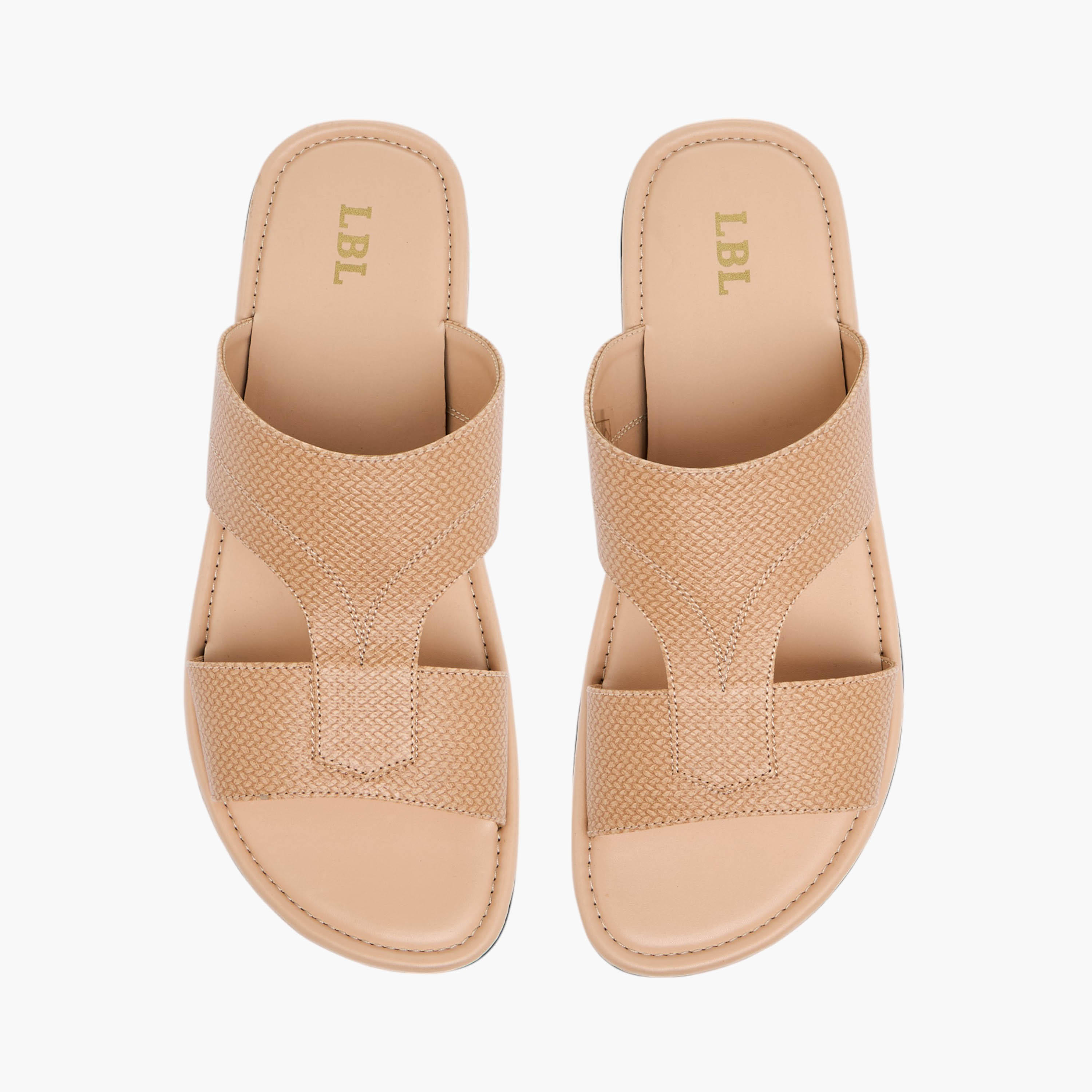 LBL by Shoexpress Textured Slip-On Arabic Sandals-men-shoes-sandals-image-1