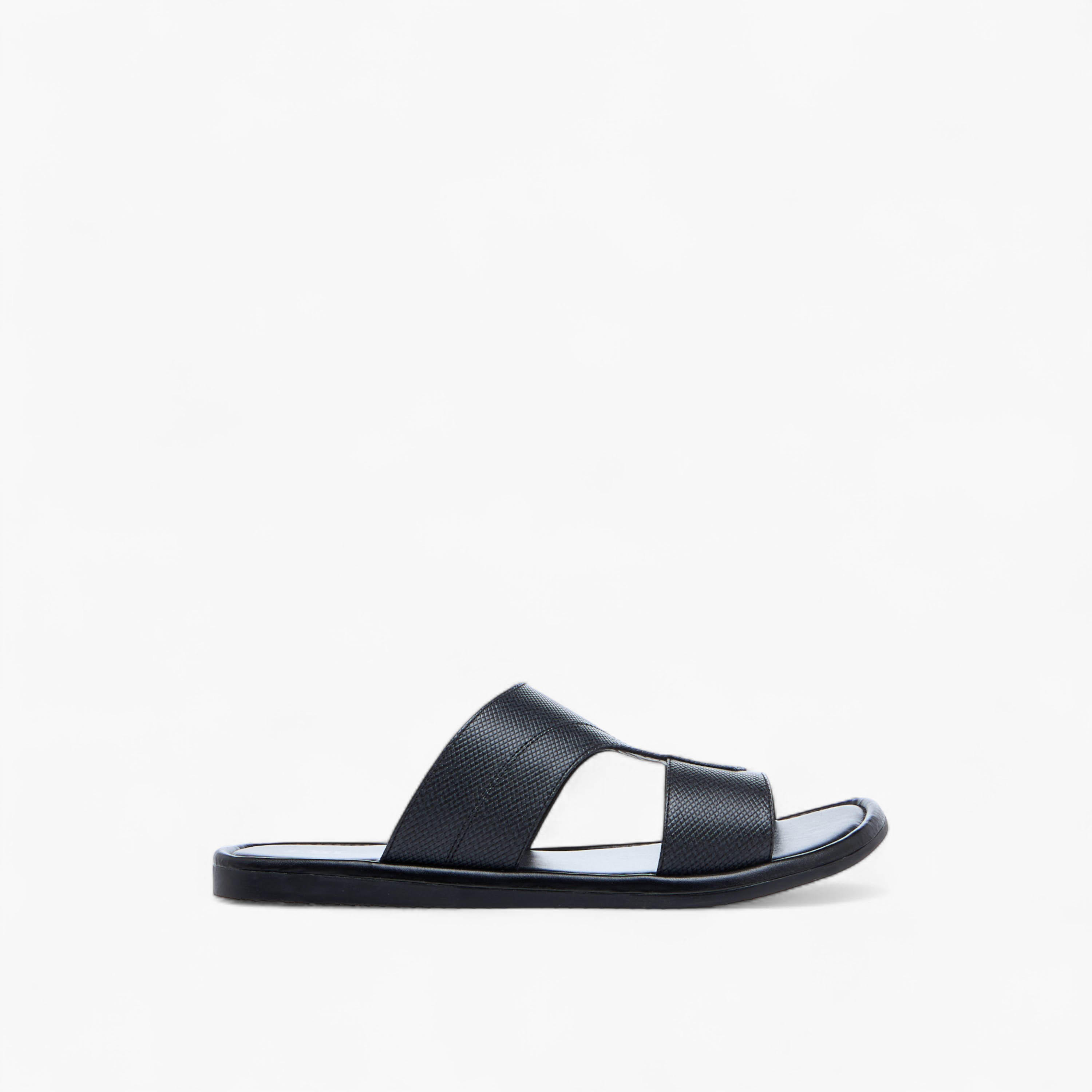 LBL by Shoexpress Textured Slip-On Arabic Sandals-men-shoes-sandals-image-2