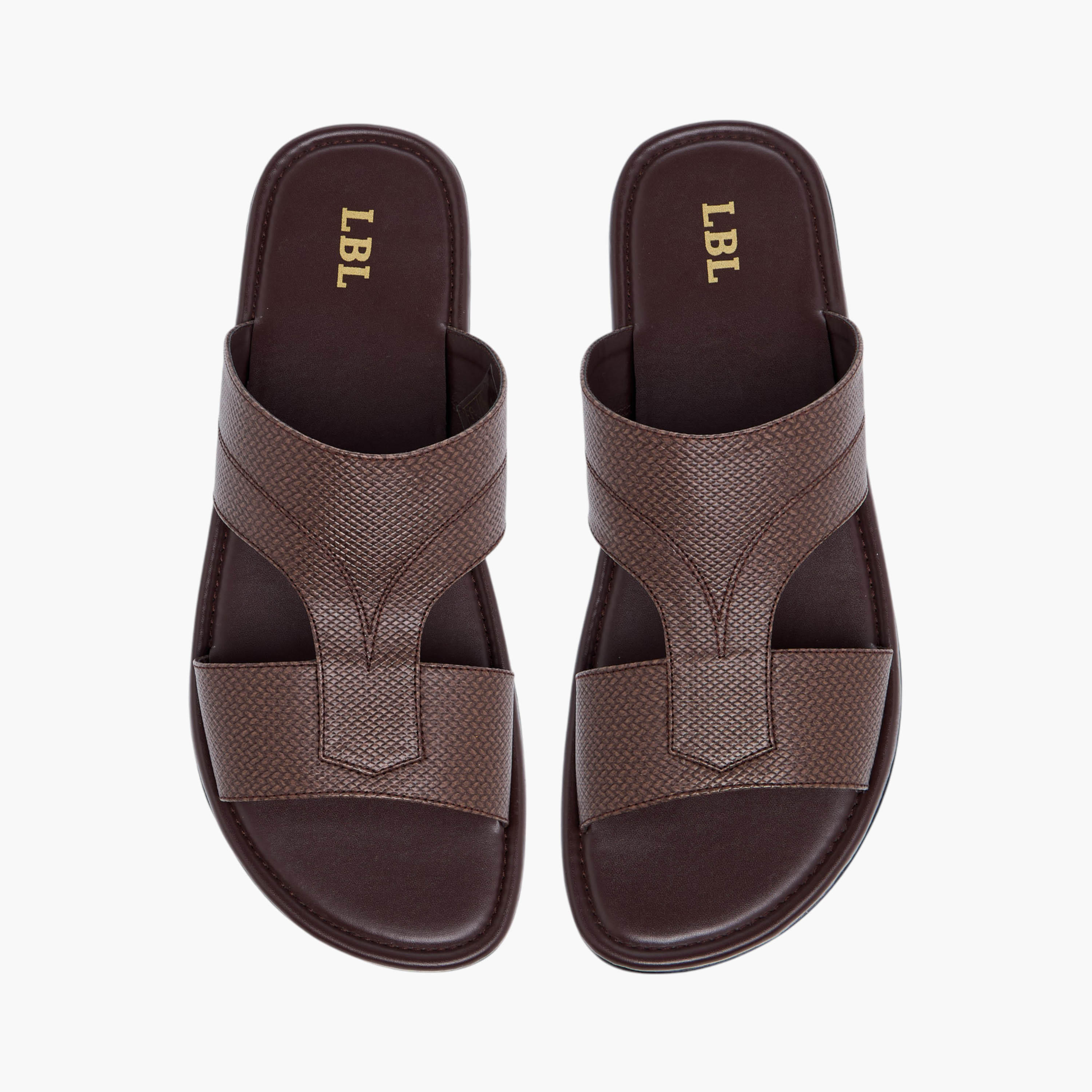LBL by Shoexpress Textured Slip-On Arabic Sandals-men-shoes-sandals-image-1