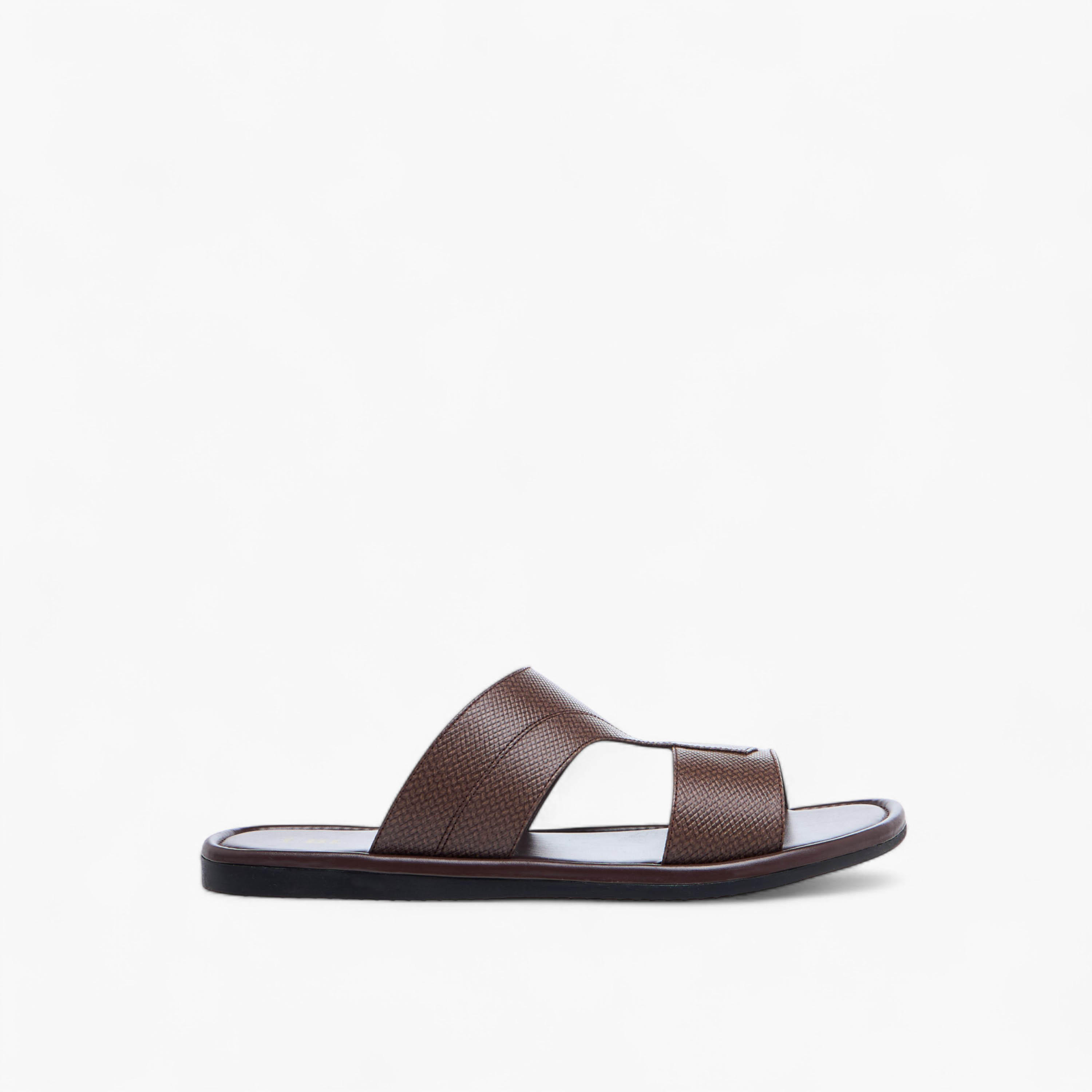 LBL by Shoexpress Textured Slip-On Arabic Sandals-men-shoes-sandals-image-2