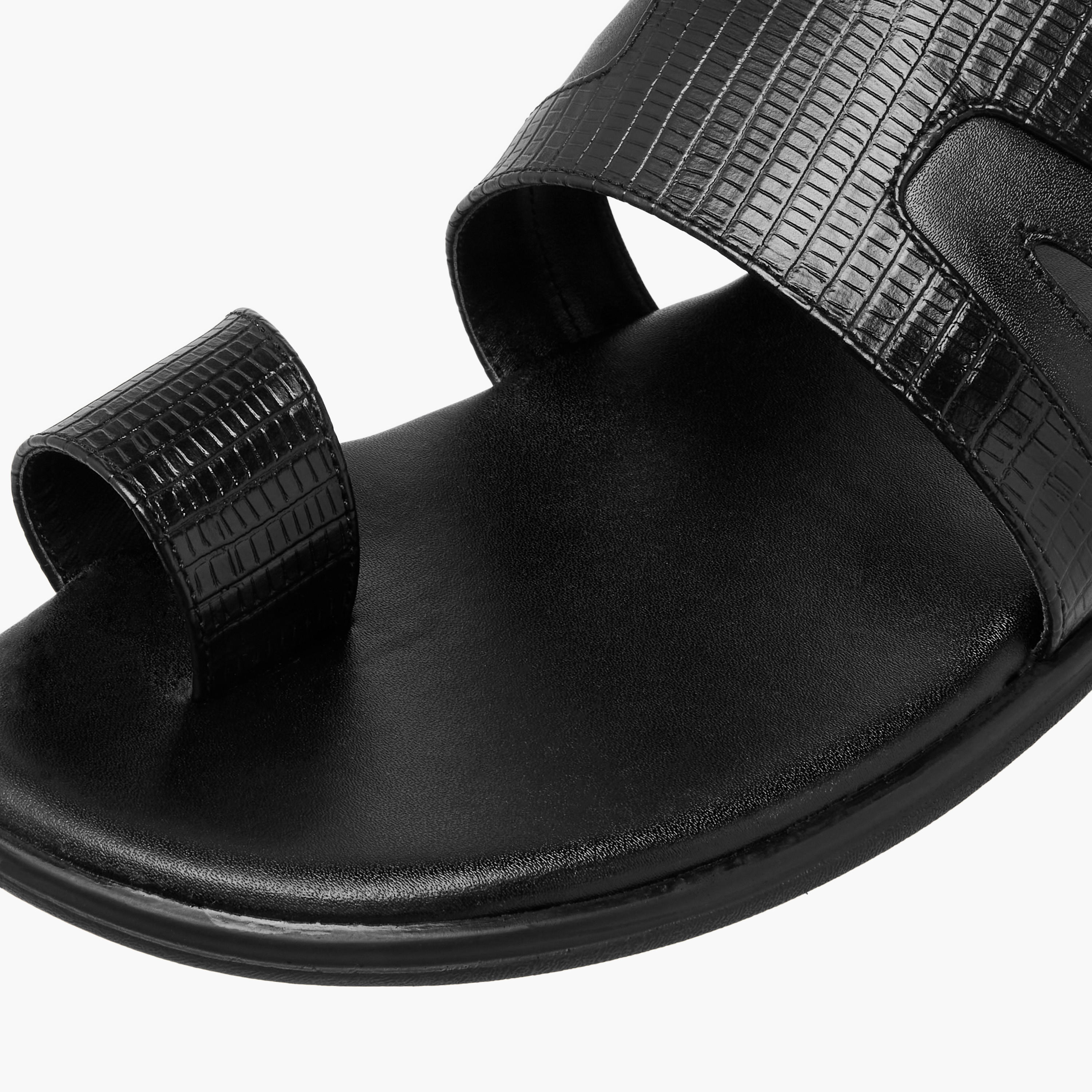 Al Waha Men Toe Loop Detail Arabic Sandals-men-shoes-sandals-image-4