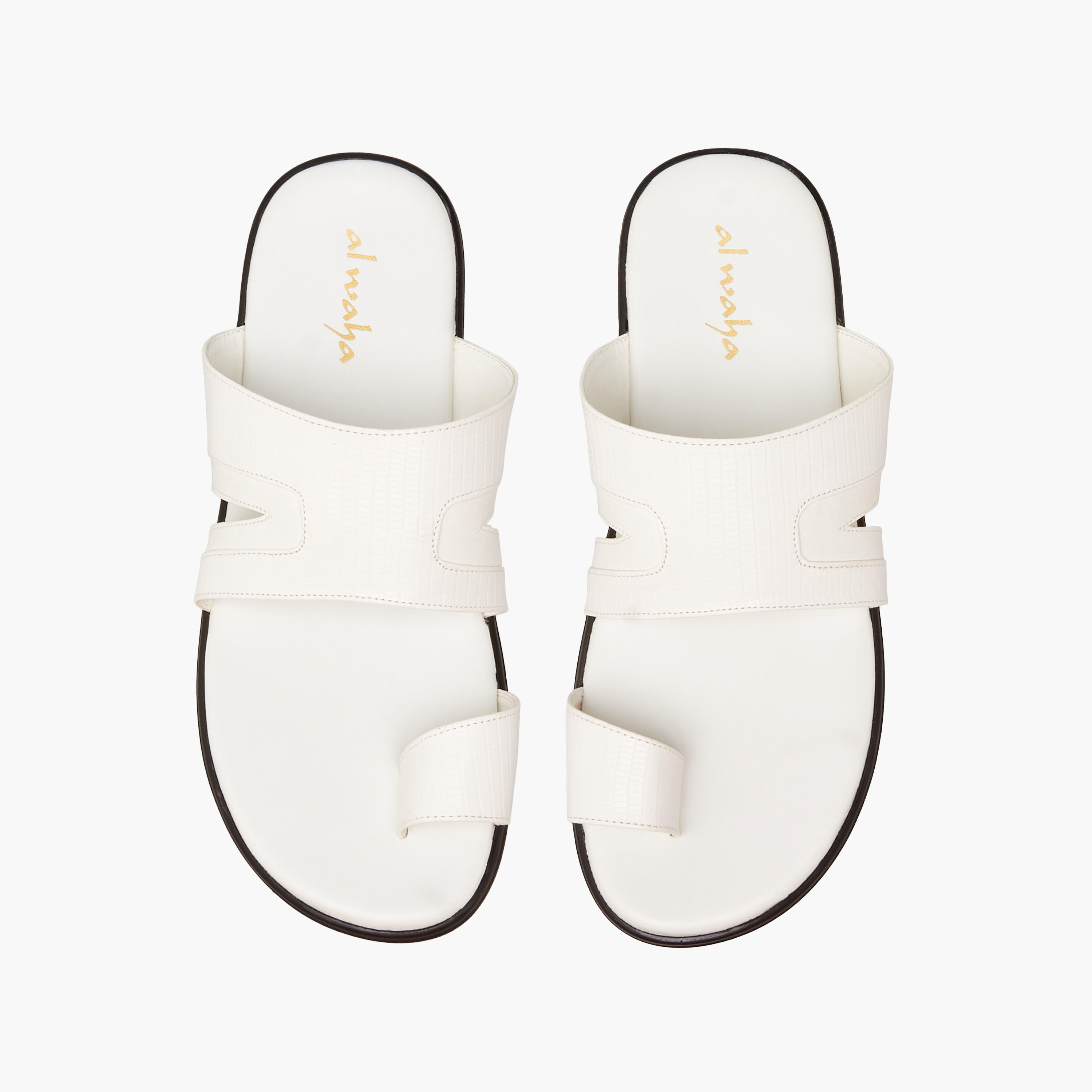 Al Waha Men Toe Loop Detail Arabic Sandals-men-shoes-sandals-image-1