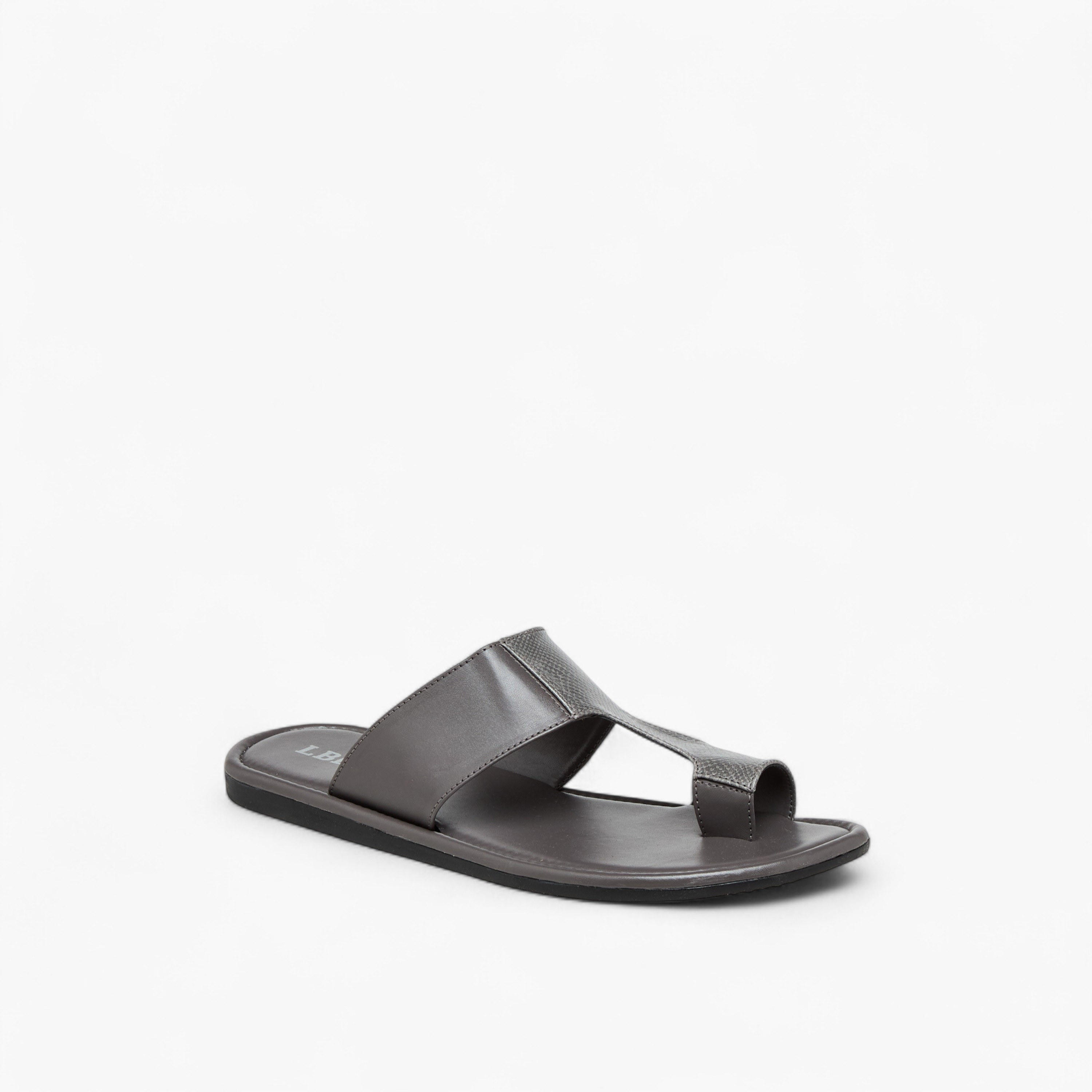 LBL by Shoexpress Panelled Arabic Sandals-men-shoes-sandals-image-2