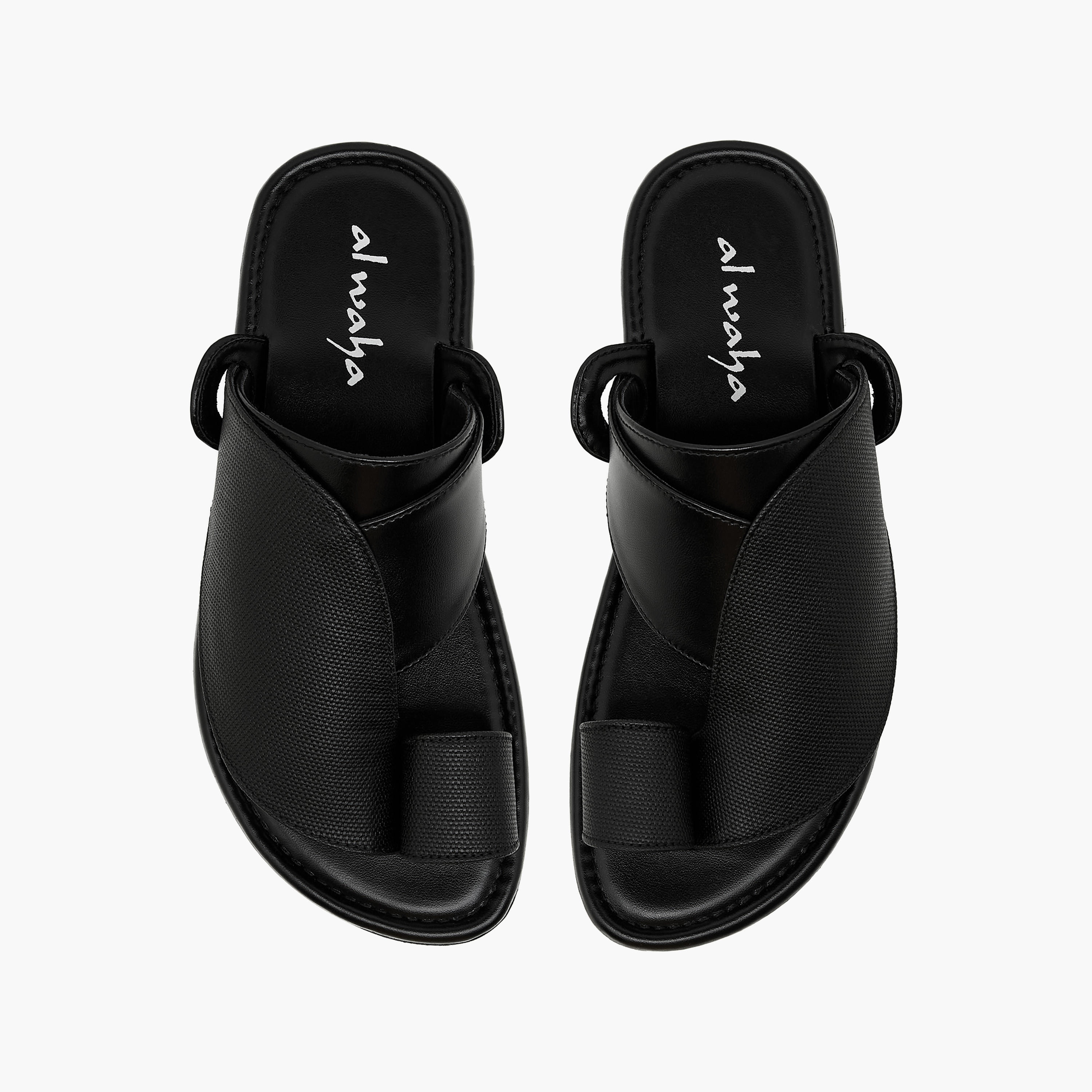 Al Waha Boys Toe Loop Detail Arabic Sandals-boys-shoes-sandals-image-1