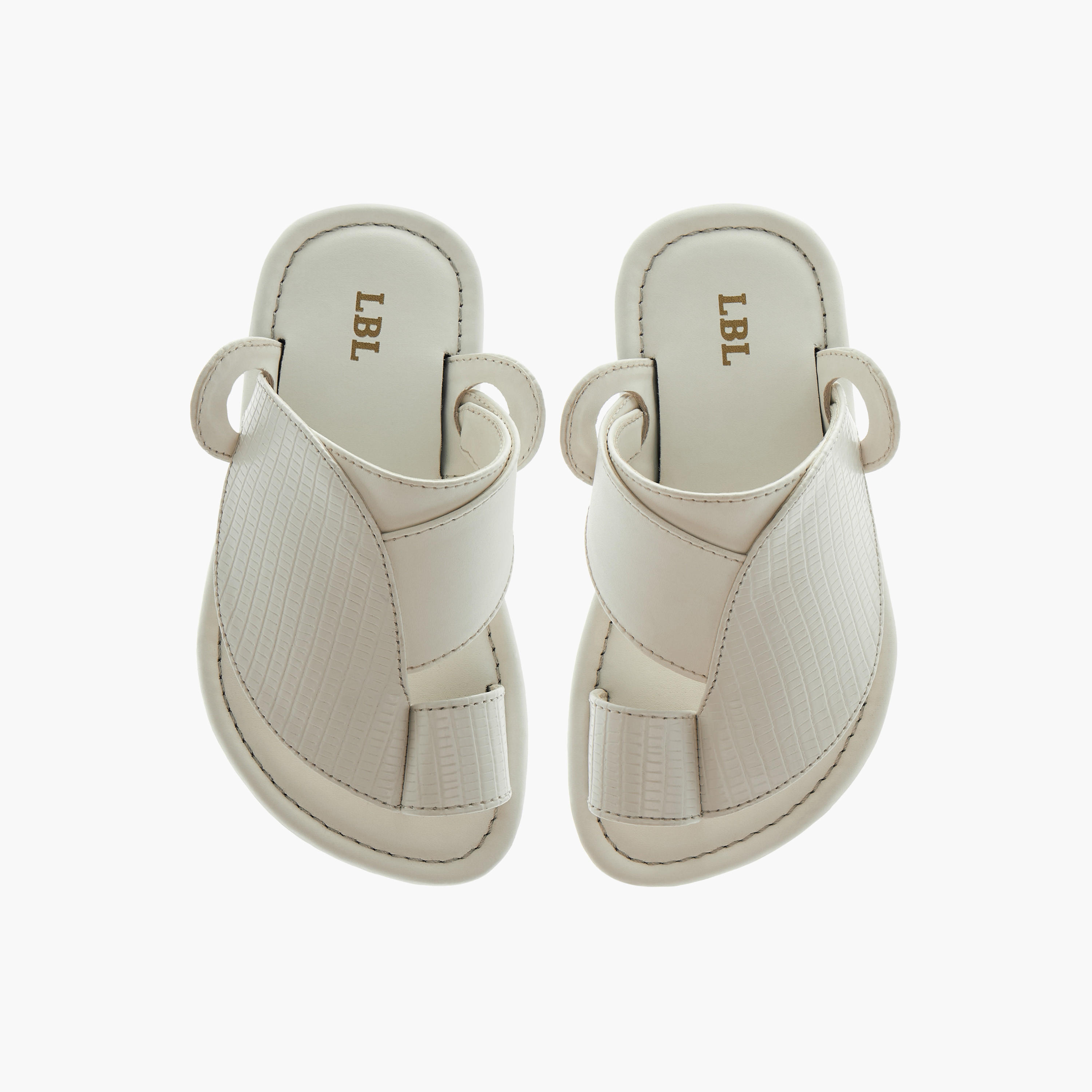 LBL by Shoexpress Textured Slip-On Arabic Sandals-boys-shoes-sandals-image-1