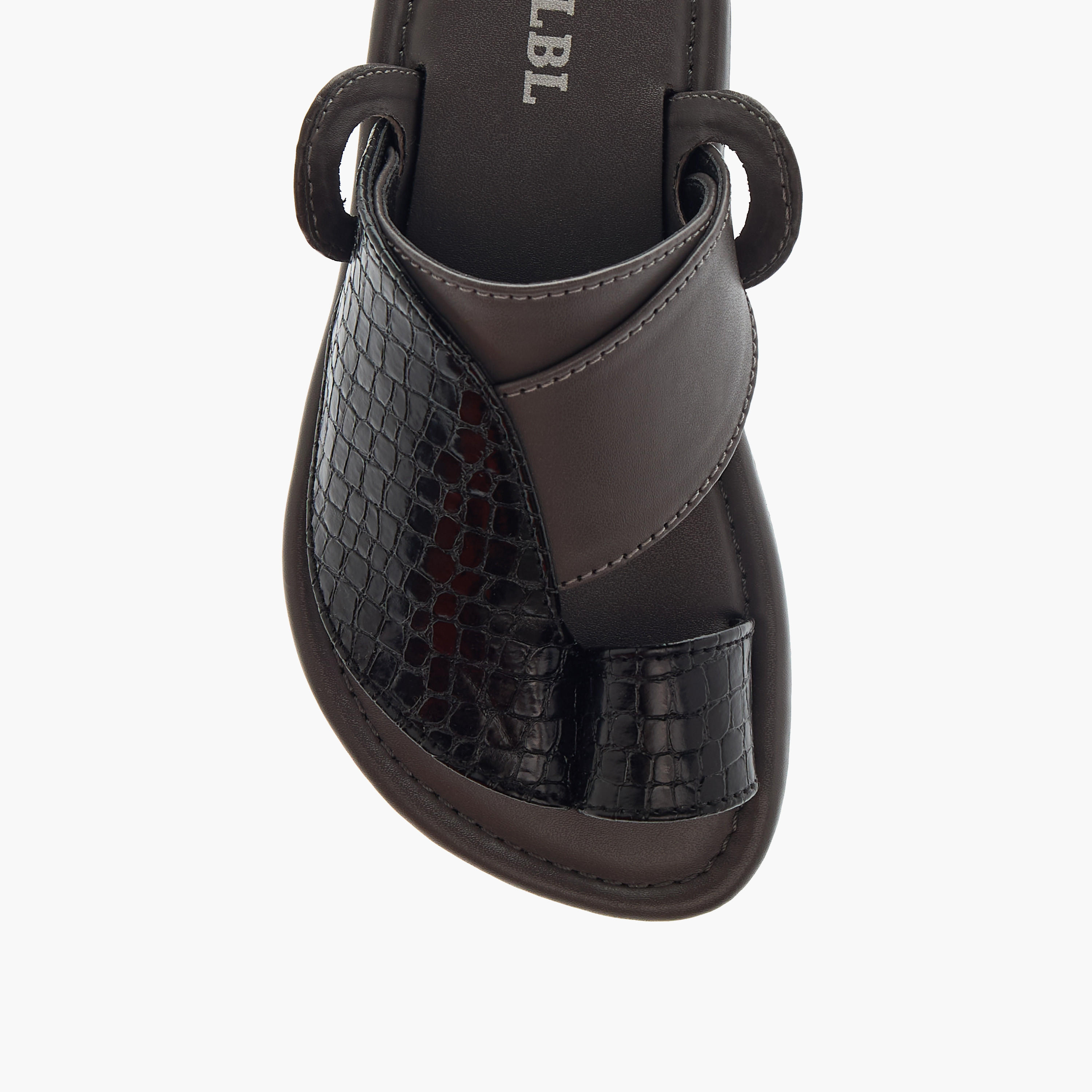 LBL by Shoexpress Textured Slip-On Arabic Sandals-boys-shoes-sandals-image-3