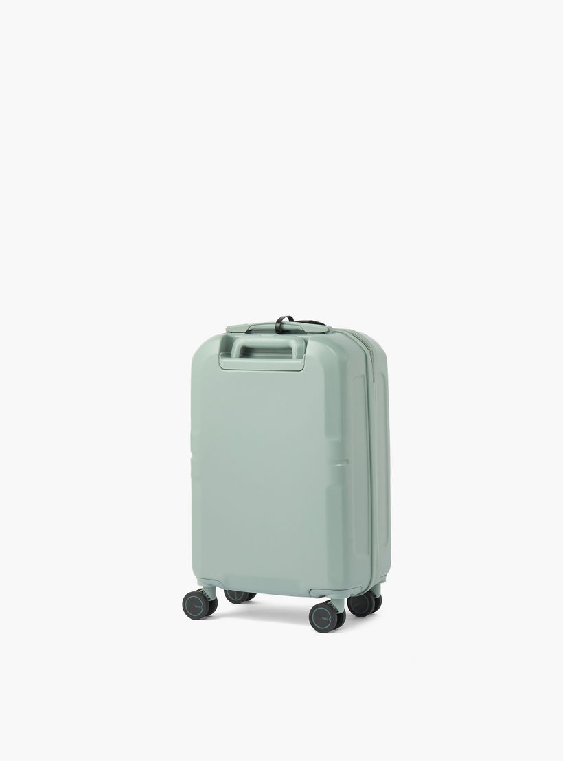 WAVE Solid Hardcase Luggage Trolley with Retractable Handle - 20 inches Cabin Bag-travel-luggagesandbags-luggage-image-3