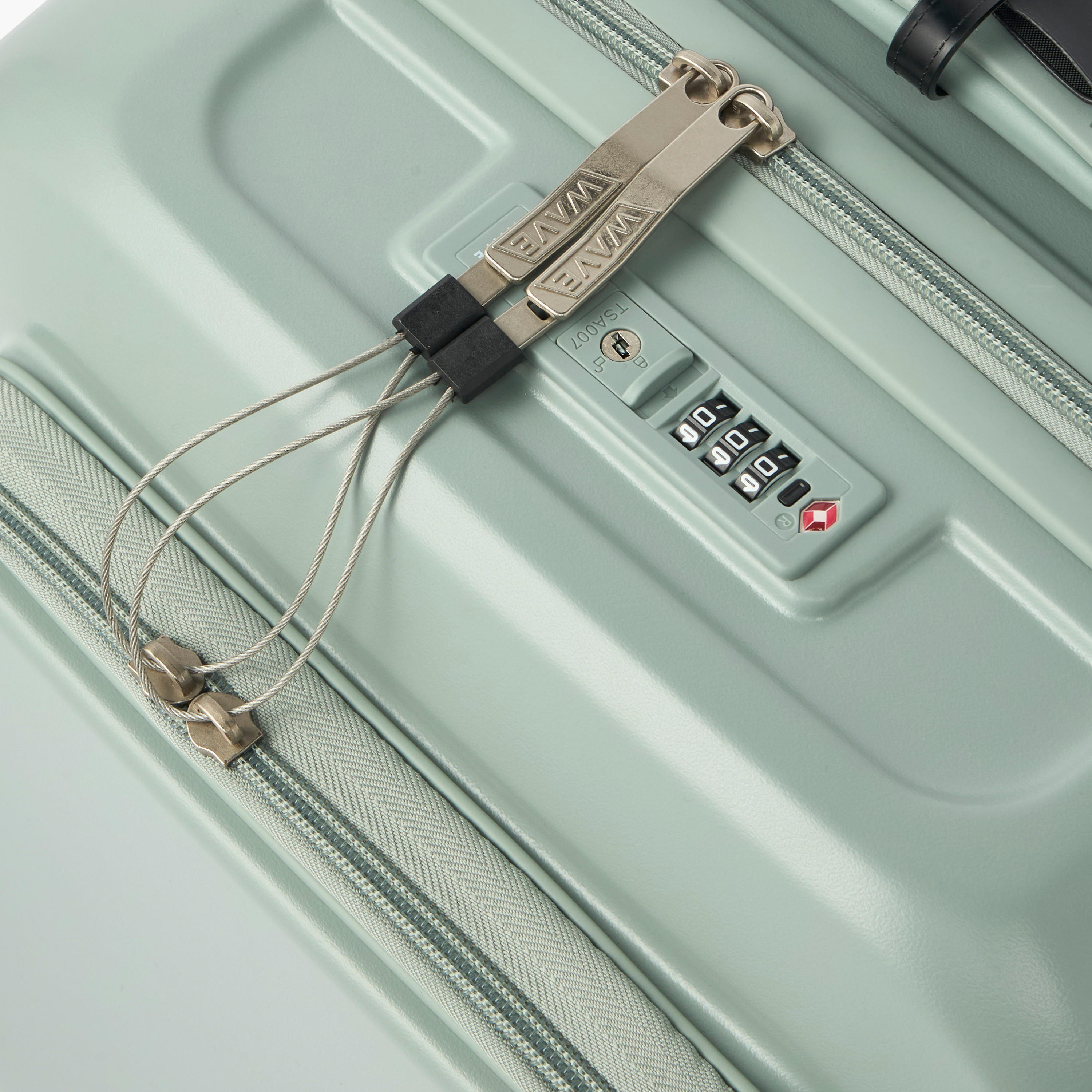 WAVE Solid Hardcase Luggage Trolley with Retractable Handle - 20 inches Cabin Bag-travel-luggagesandbags-luggage-image-4