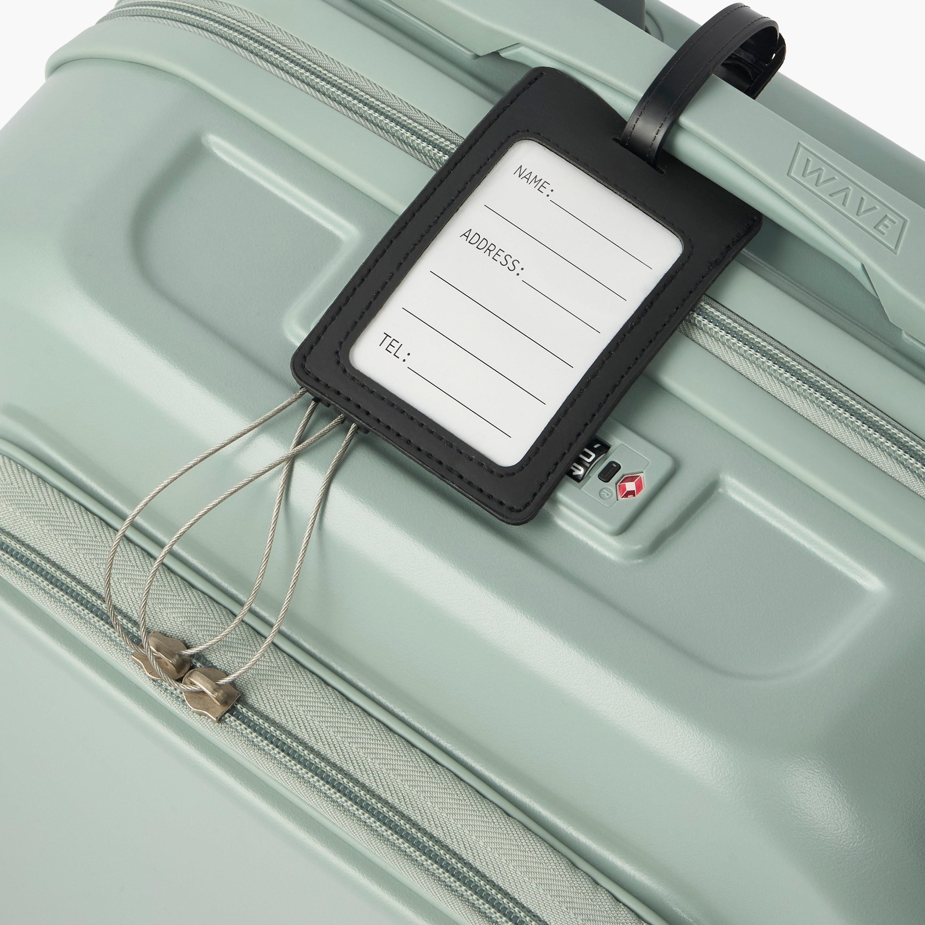 WAVE Solid Hardcase Luggage Trolley with Retractable Handle - 20 inches Cabin Bag-travel-luggagesandbags-luggage-image-5