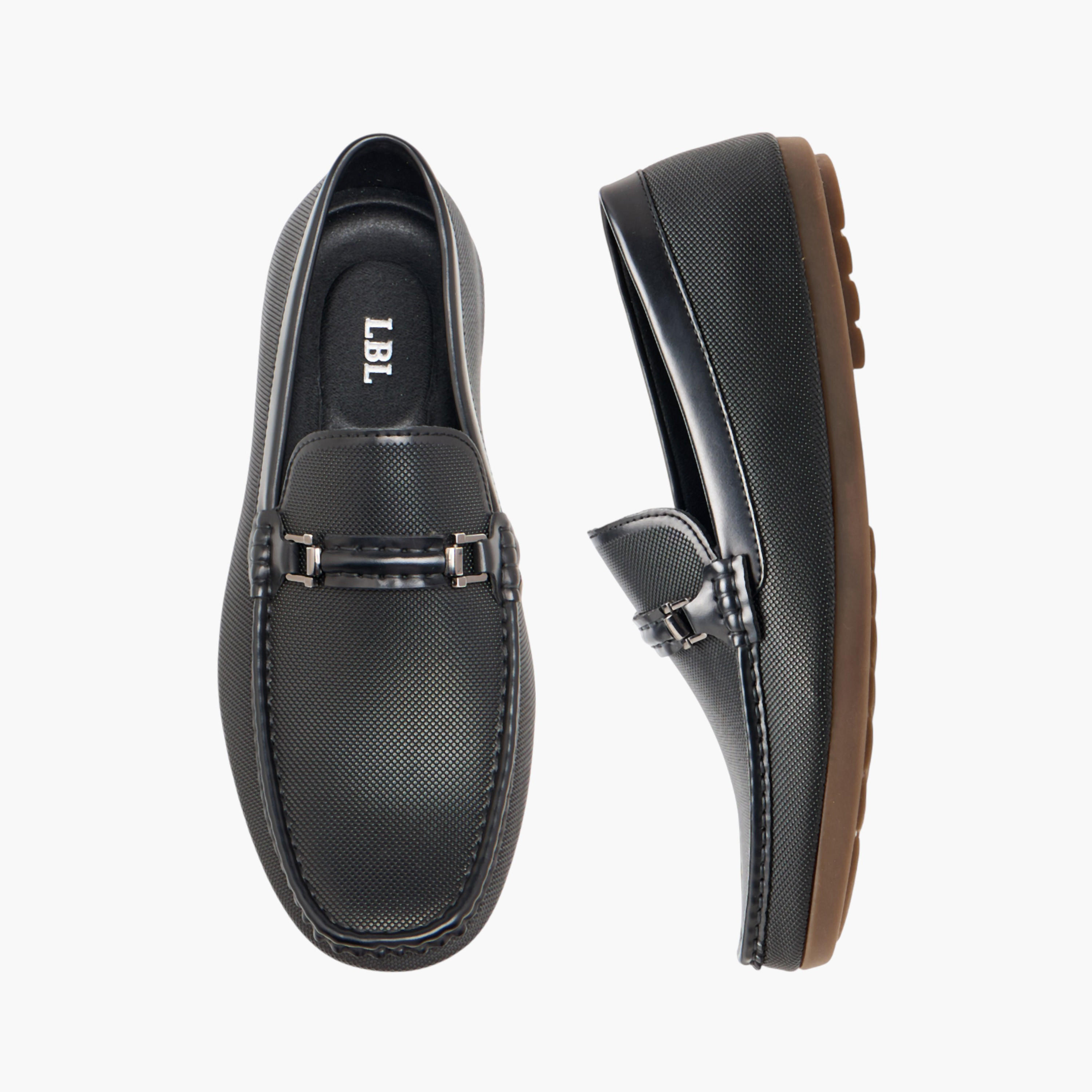 LBL by Shoexpress Men Textured Loafers-men-shoes-loafersandmoccasins-image-1