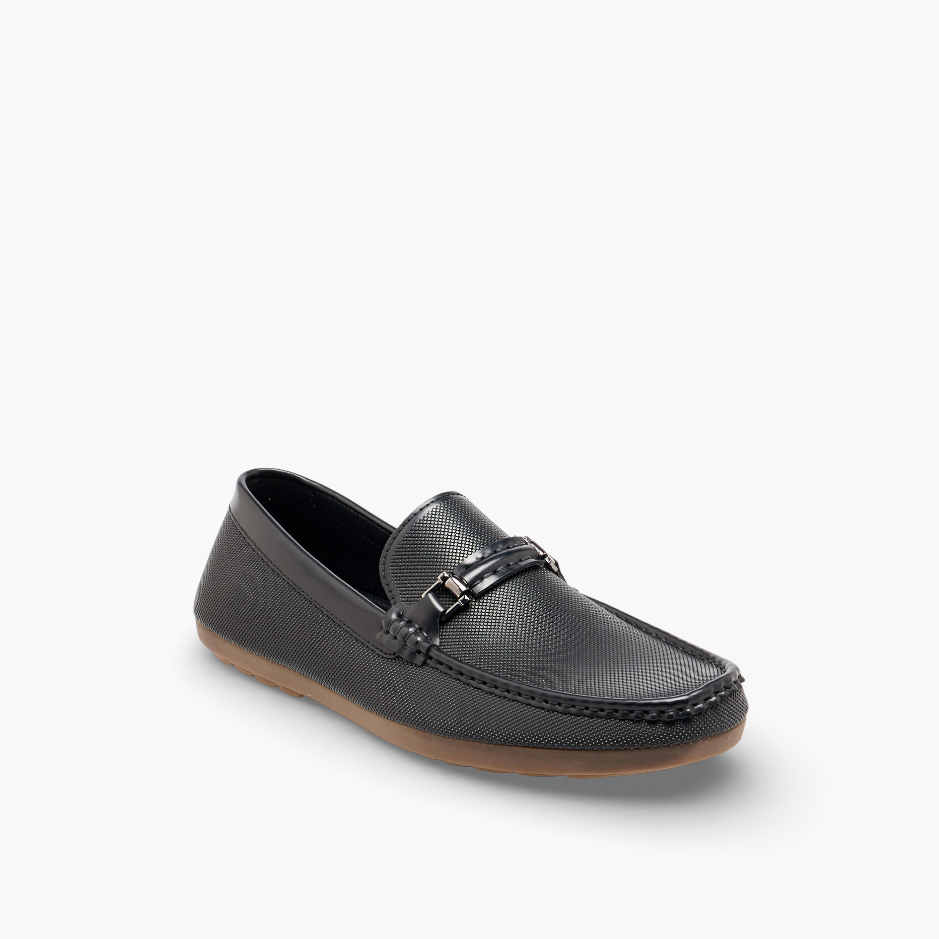 LBL by Shoexpress Men Textured Loafers-men-shoes-loafersandmoccasins-image-2