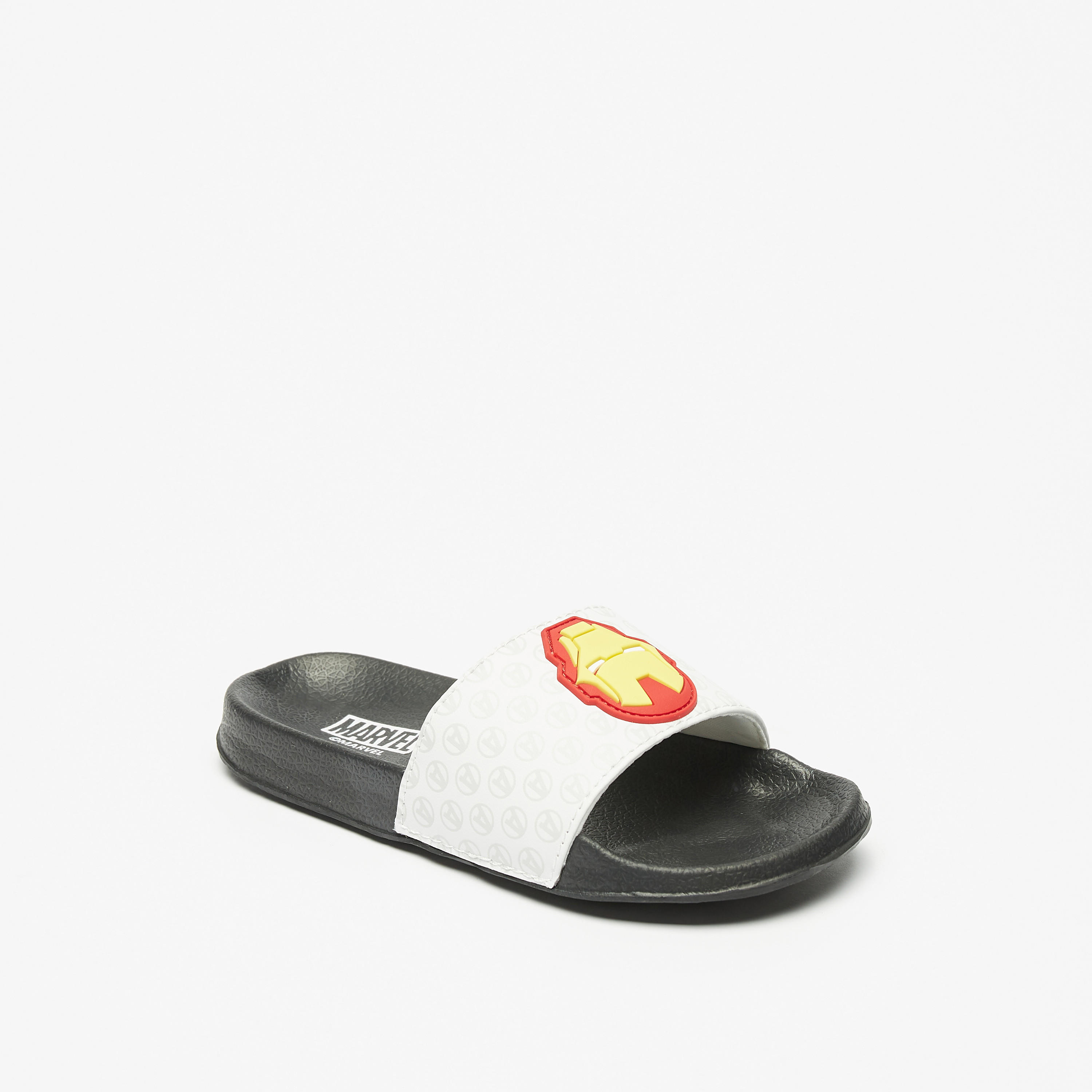 شبشب خفيف سهل الارتداء بنقوش آيرون مان من أفينجرز-boys-shoes-flipflopsandslides-image-2