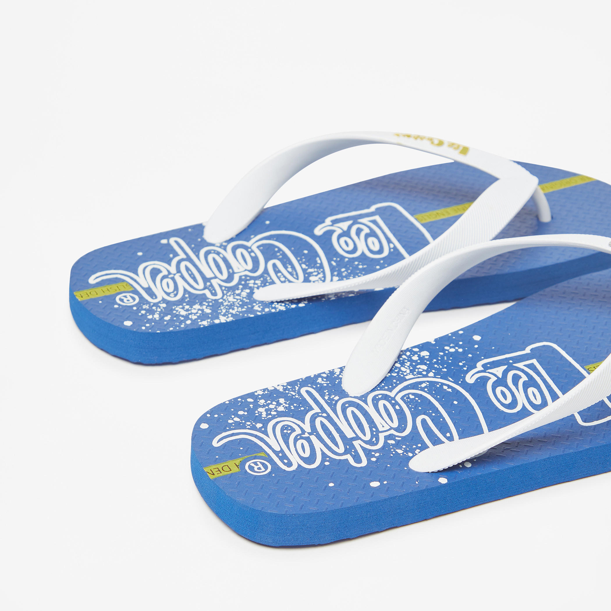 Lee Cooper Men's Logo Print Slip-On Thong Slippers-men-shoes-flipflopsandslides-image-4