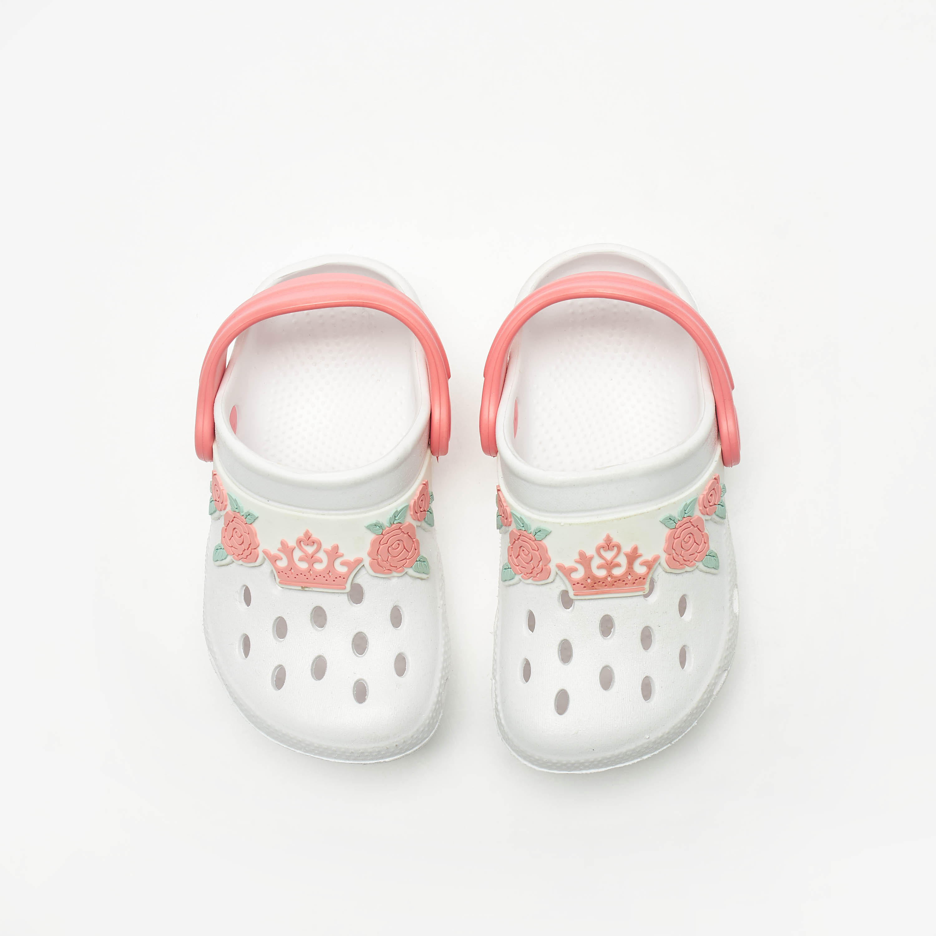 صندل بكعب سميك مزيّن بالأزهار من ديزني-girls-shoes-flipflopsandslides-image-1