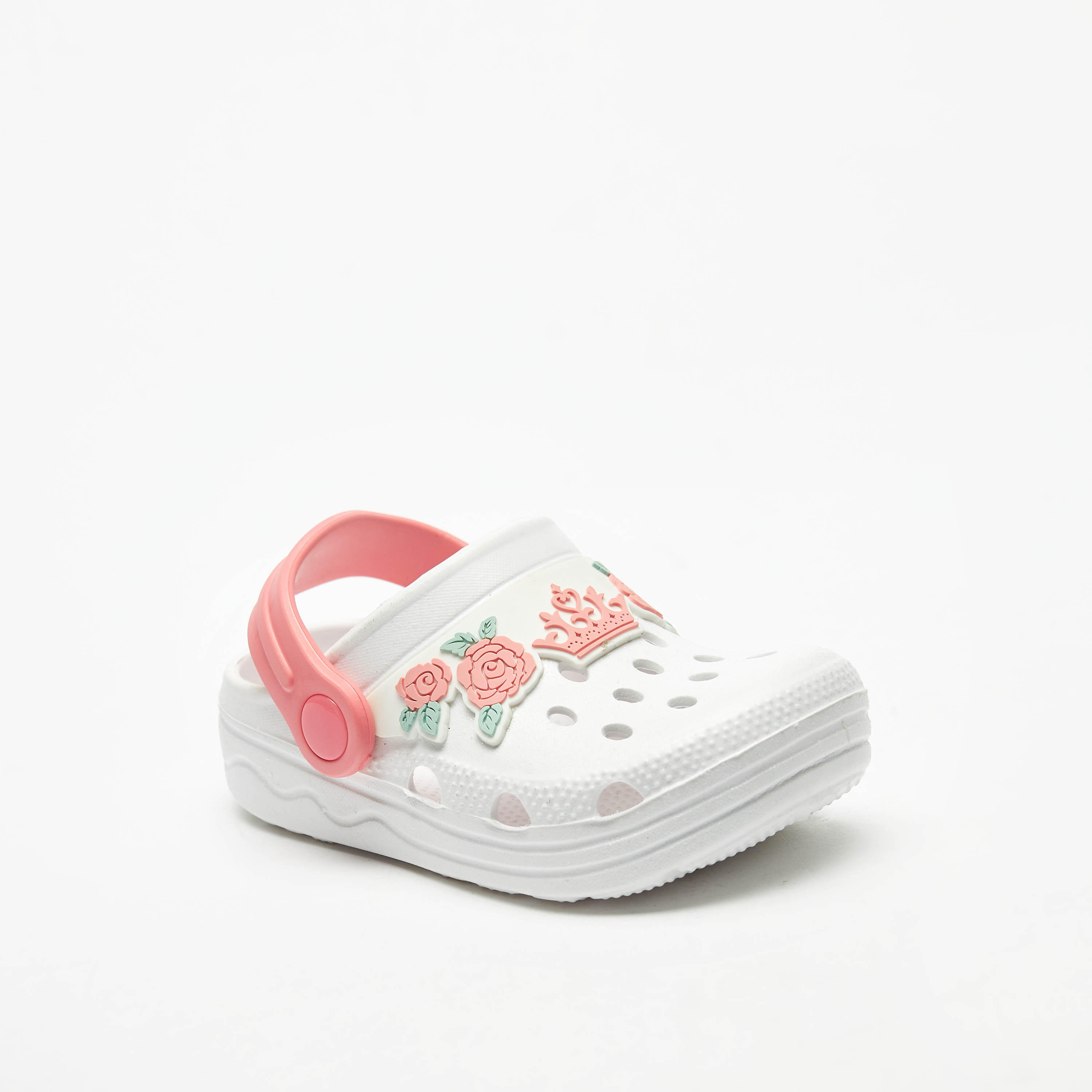 Disney Floral Applique Clogs-girls-shoes-flipflopsandslides-image-2