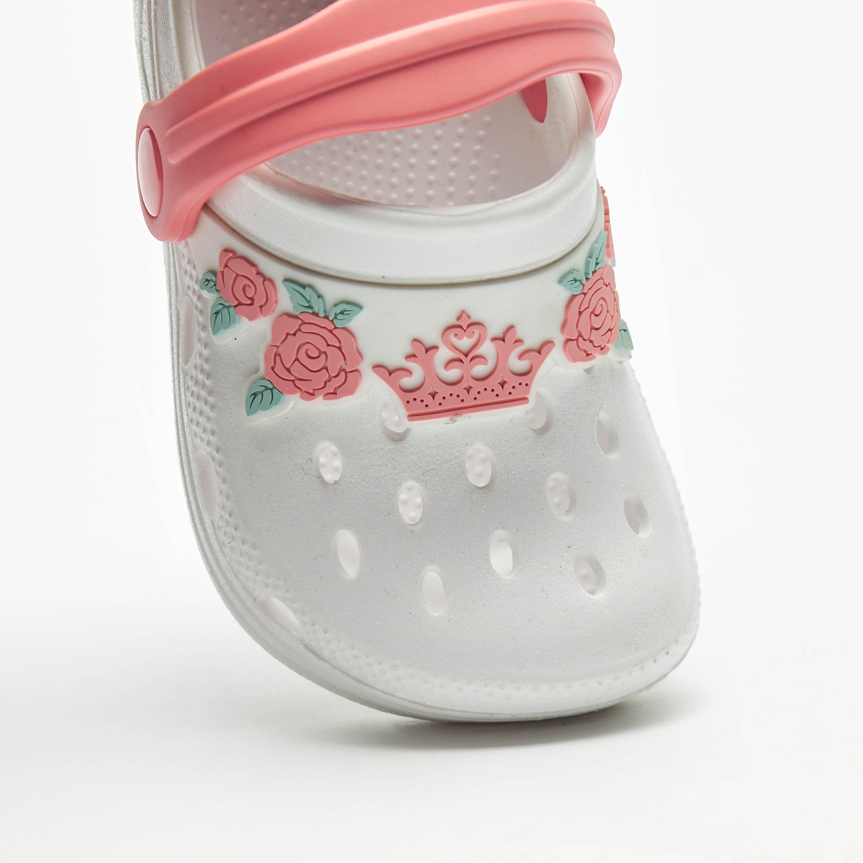 صندل بكعب سميك مزيّن بالأزهار من ديزني-girls-shoes-flipflopsandslides-image-4