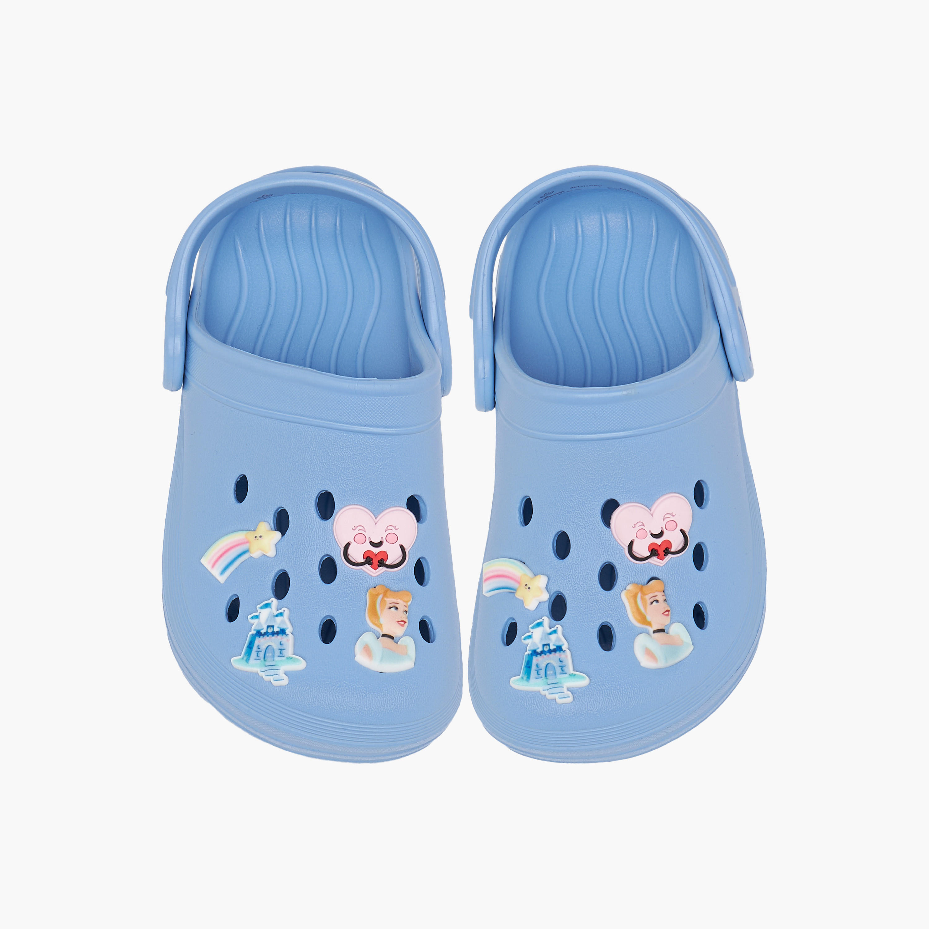Disney Princess Accent Slip-On Clogs-girls-shoes-flipflopsandslides-image-1