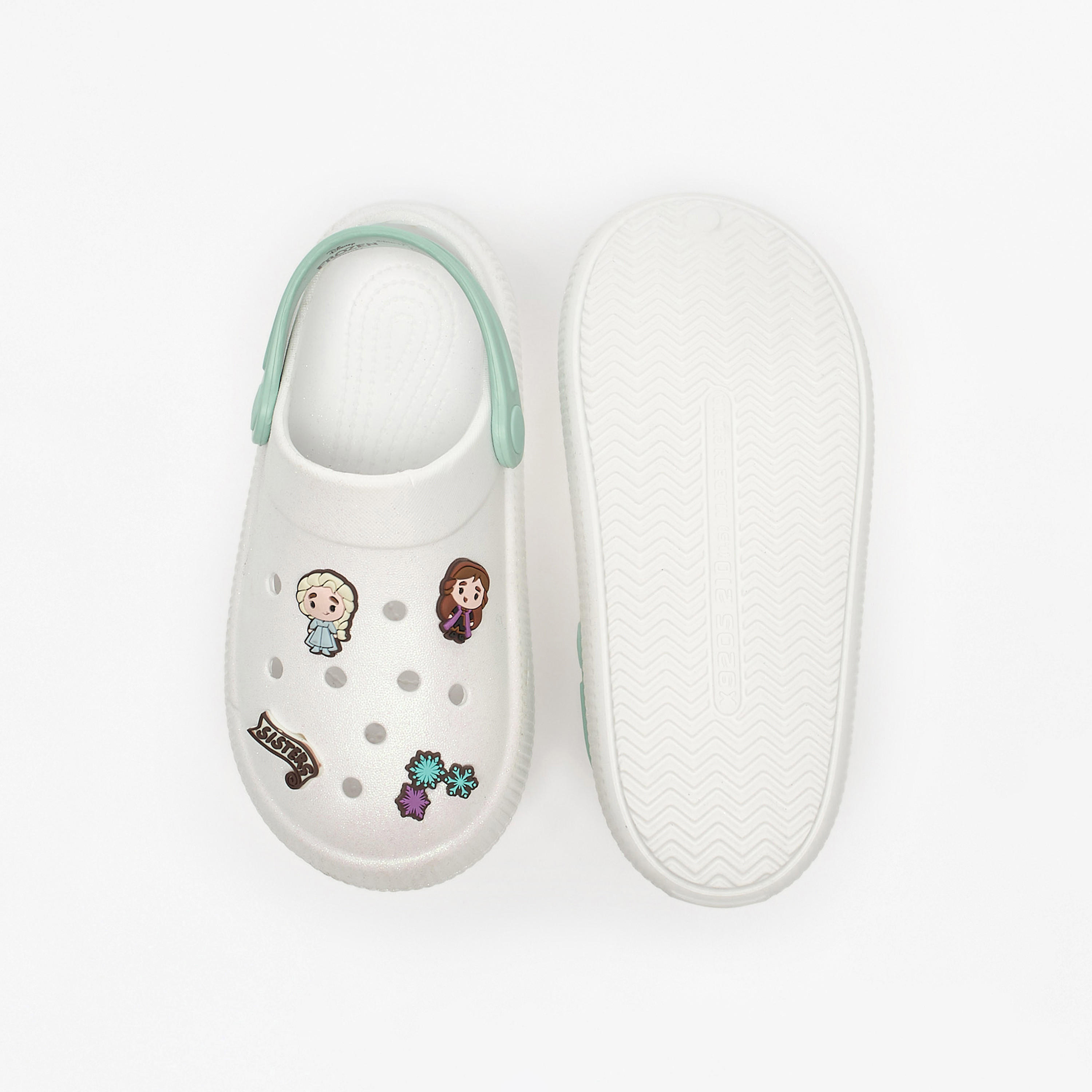 Disney Frozen Embossed Backstrap Clogs-girls-shoes-flipflopsandslides-image-4