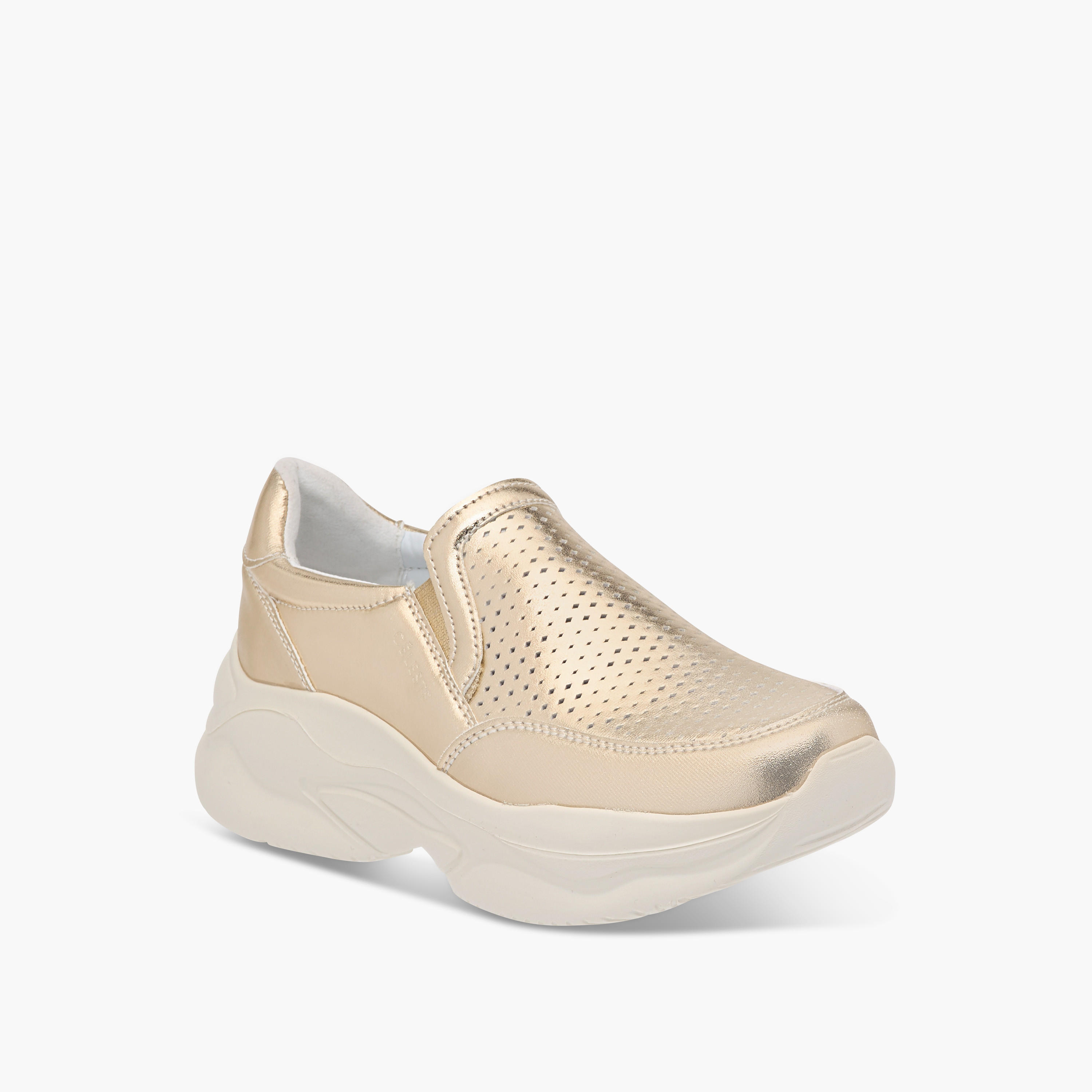 Celeste Women's Cutout Detail Slip-On Sneakers with Chunky Sole-women-shoes-sneakers-image-2