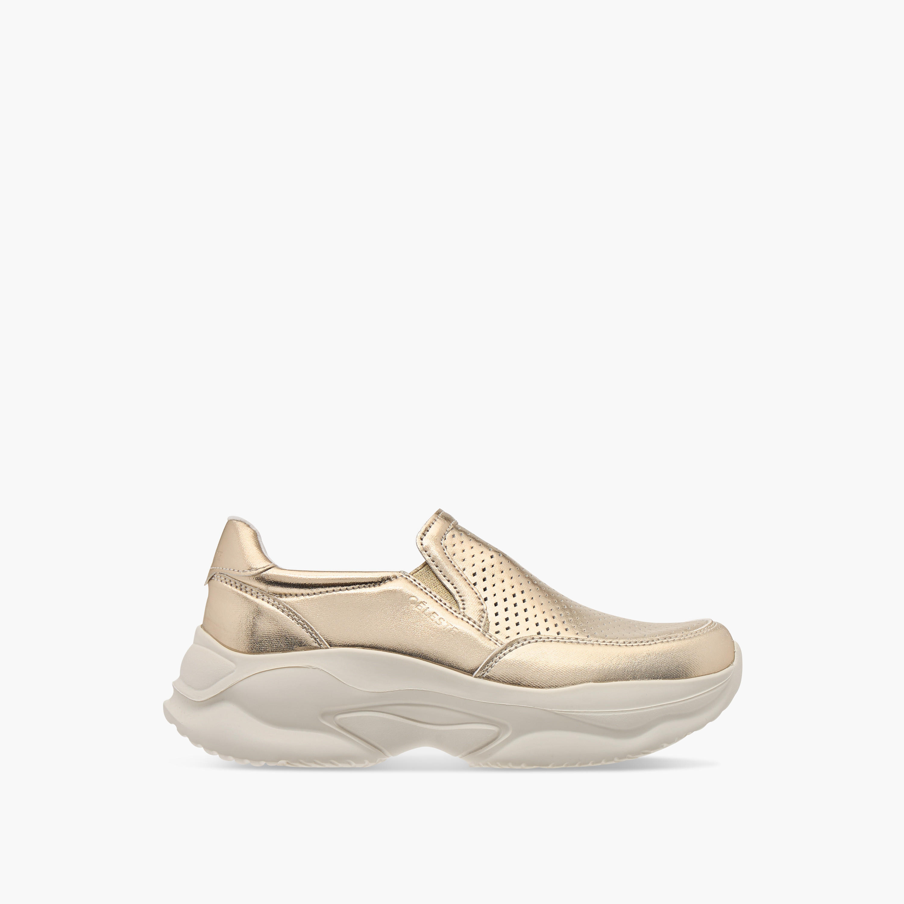 Celeste Women's Cutout Detail Slip-On Sneakers with Chunky Sole-women-shoes-sneakers-image-3
