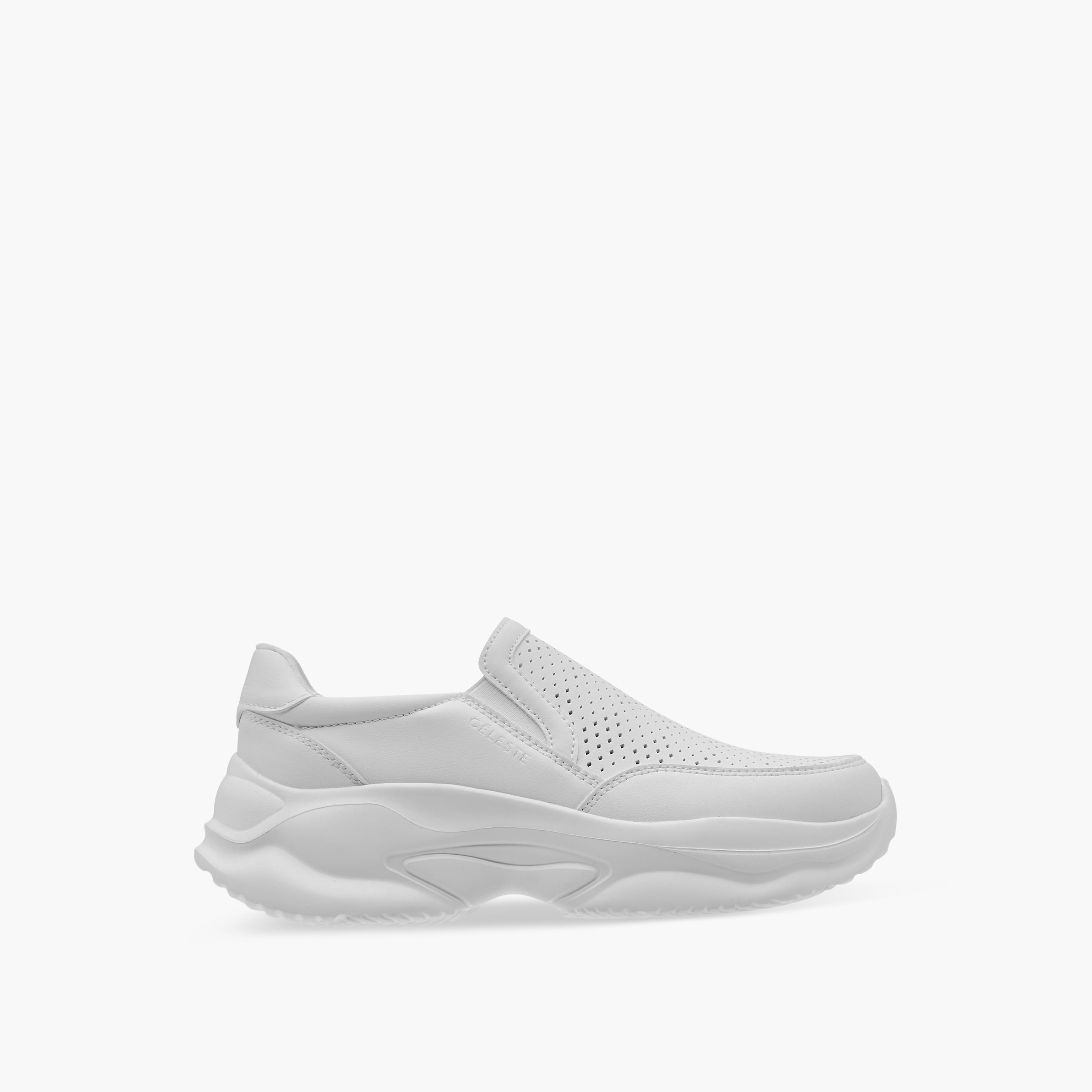 Celeste Women's Cutout Detail Slip-On Sneakers with Chunky Sole-women-shoes-sneakers-image-3