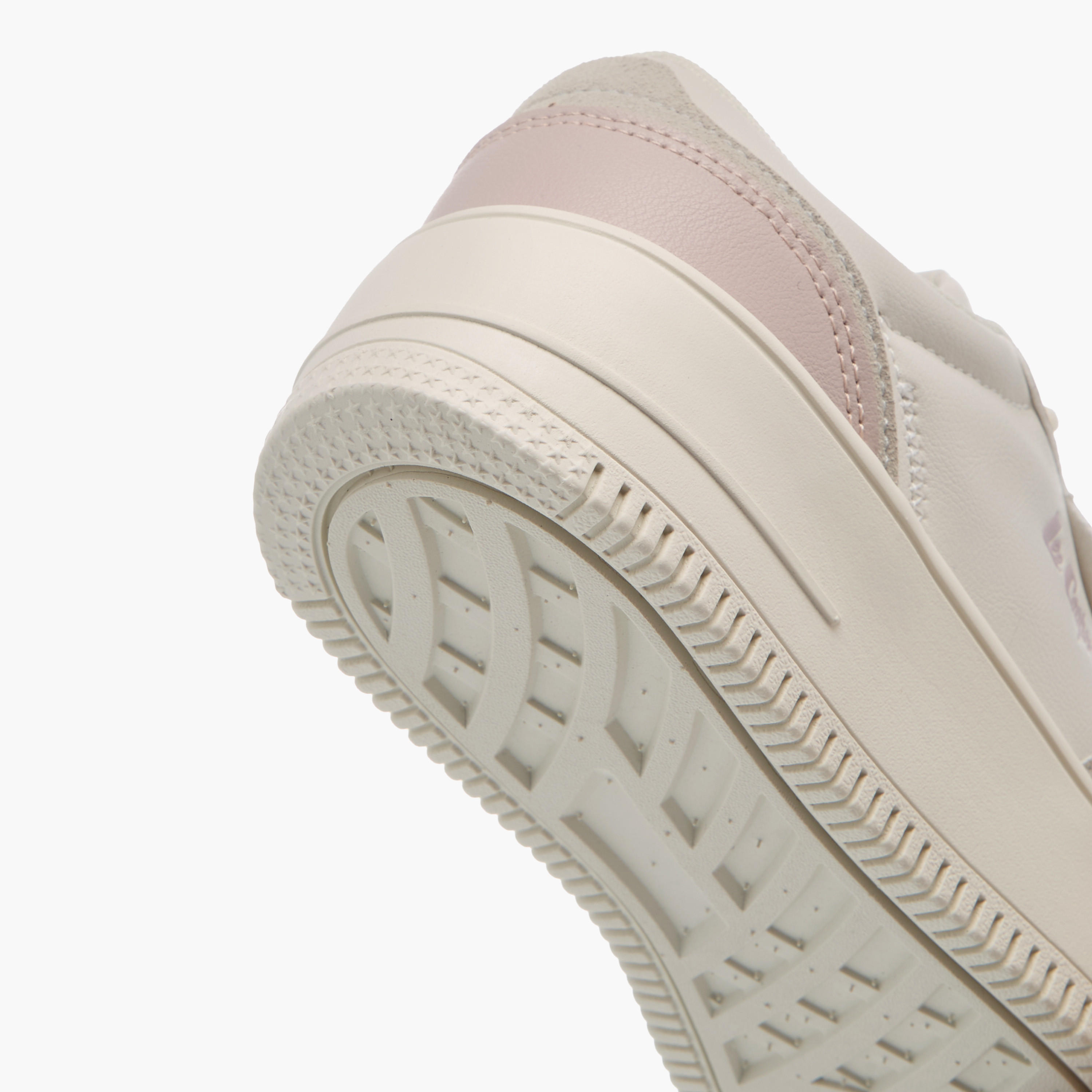 Lee Cooper Women's Logo Print Panelled Lace-Up Sneakers-women-shoes-sneakers-image-5