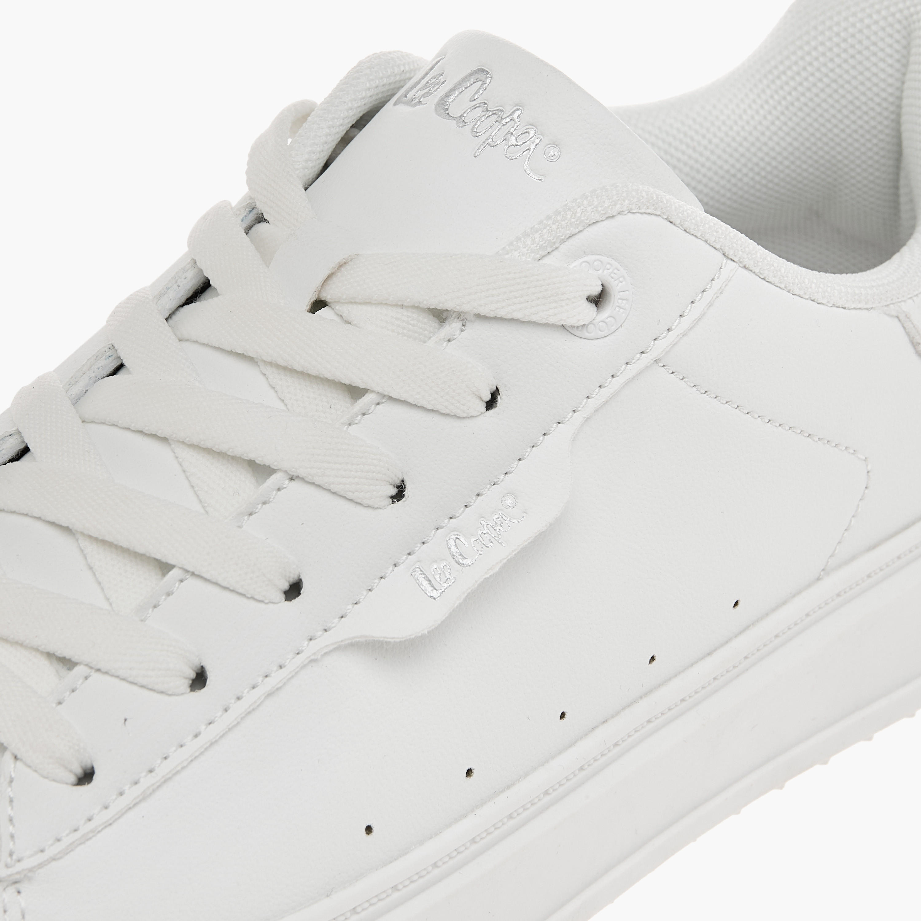 Lee Cooper Women's Panelled Sneakers with Lace-Up Closure-women-shoes-sneakers-image-4