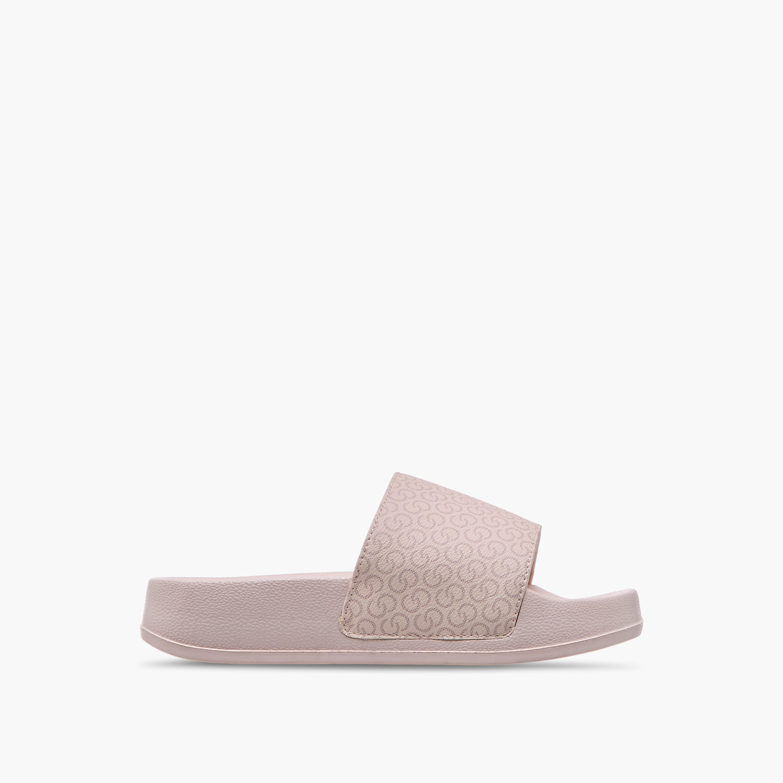 Celeste Women's Monogram Print Slip-On Slides-women-shoes-flipflopsandslides-image-2