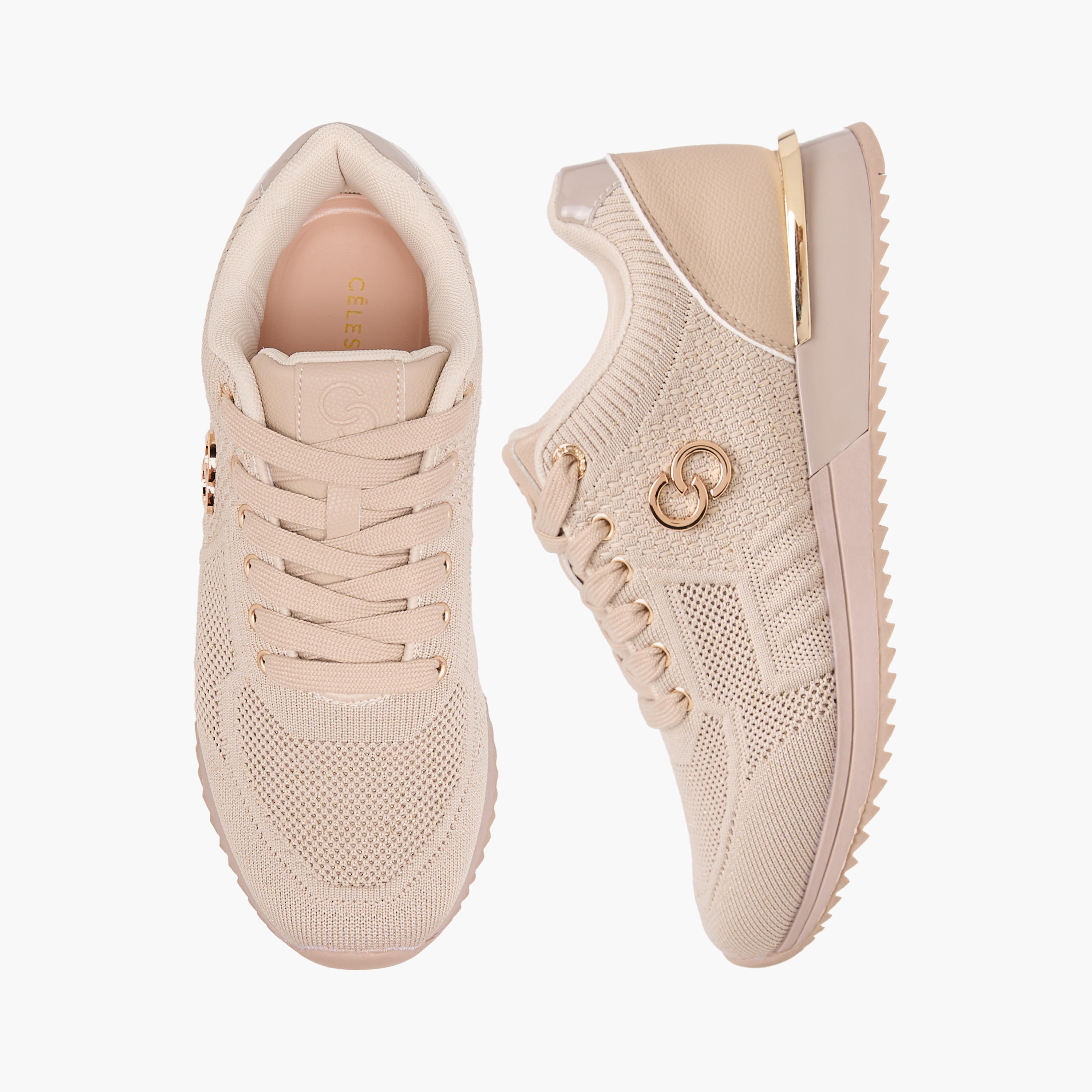 Celeste Women's Panelled Lace-Up Sneakers-women-shoes-sneakers-image-1
