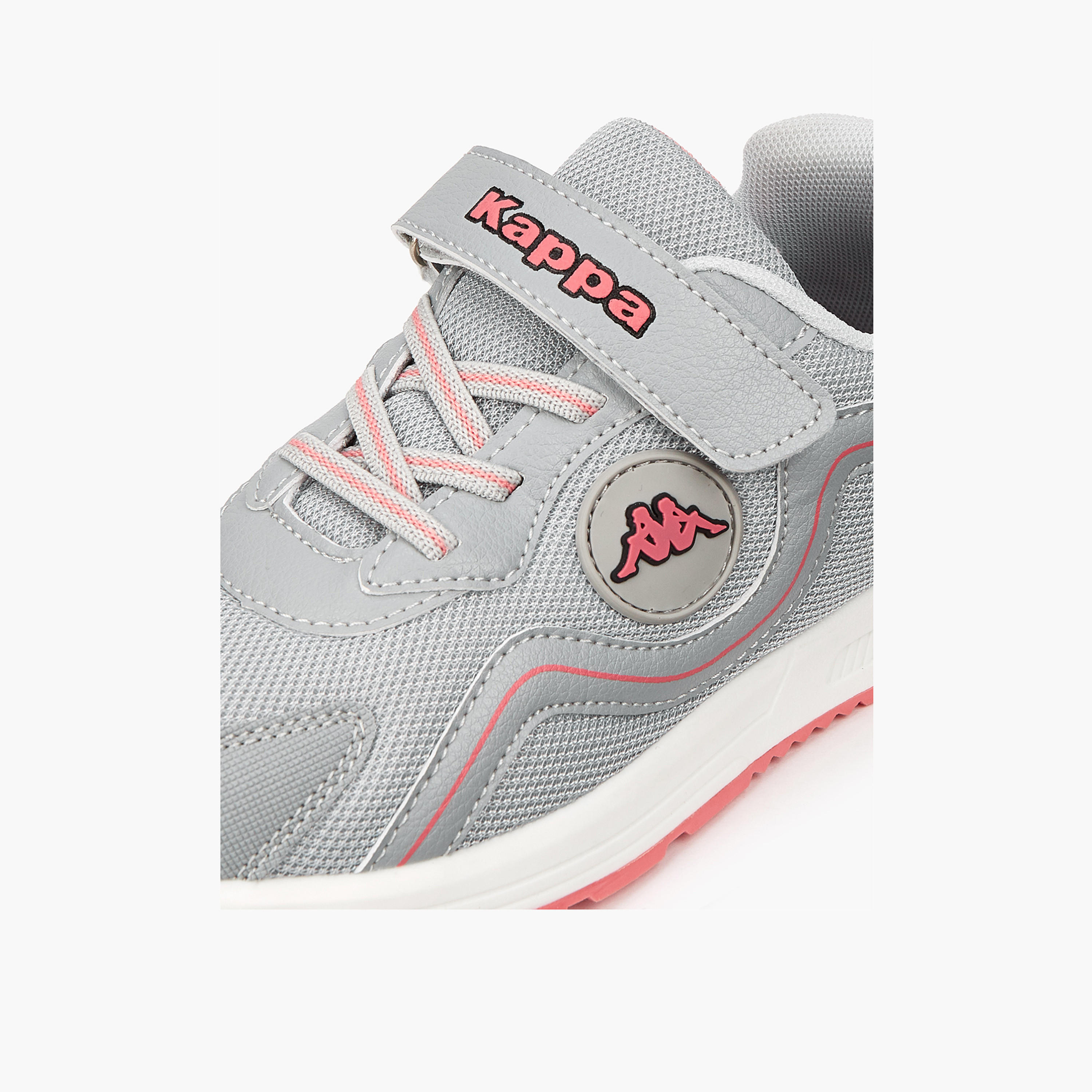 Kappa Girls Panelled Hook & Loop Walking Shoes-girls-shoes-sports-image-4