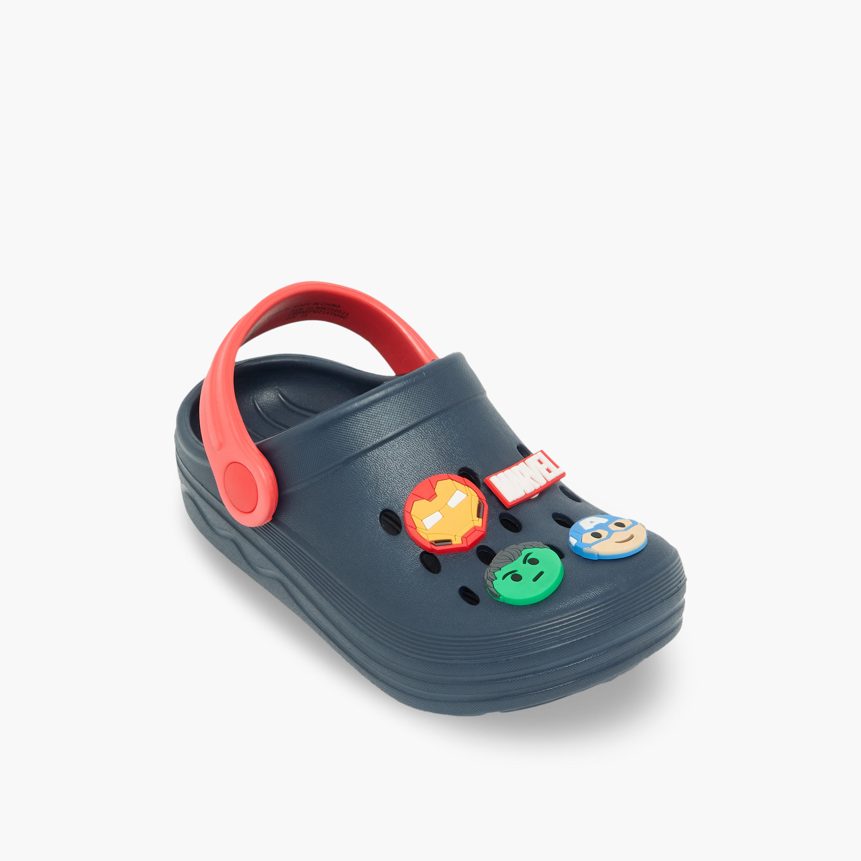 Marvel Boys Jibbitz Accent Backstrap Clogs-boys-shoes-sandals-image-2