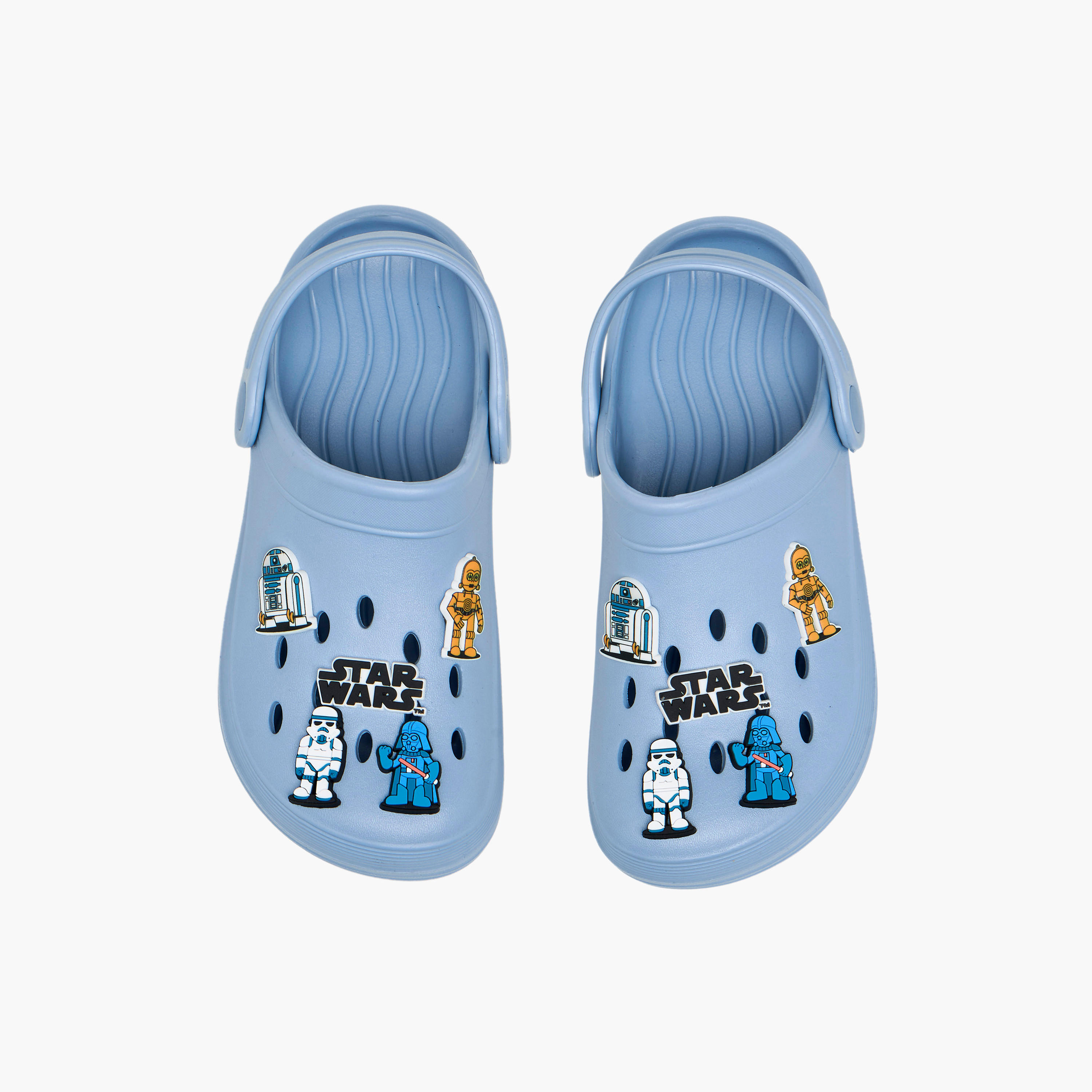 Lucasfilm Boys Star Wars Jibbitz Accent Backstrap Clogs-boys-shoes-flipflopsandslides-image-1