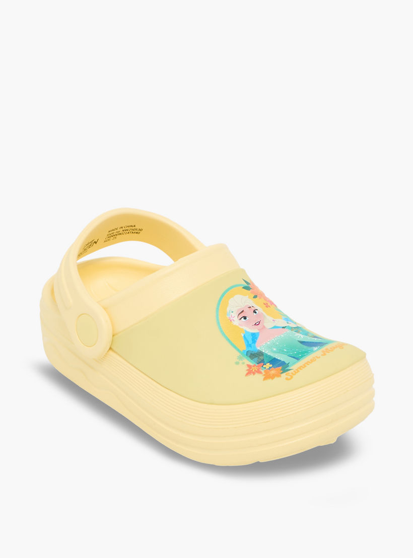 صندل كلوج بحزام خلفي وطبعات للبنات من ديزني-girls-shoes-sandals-image-2