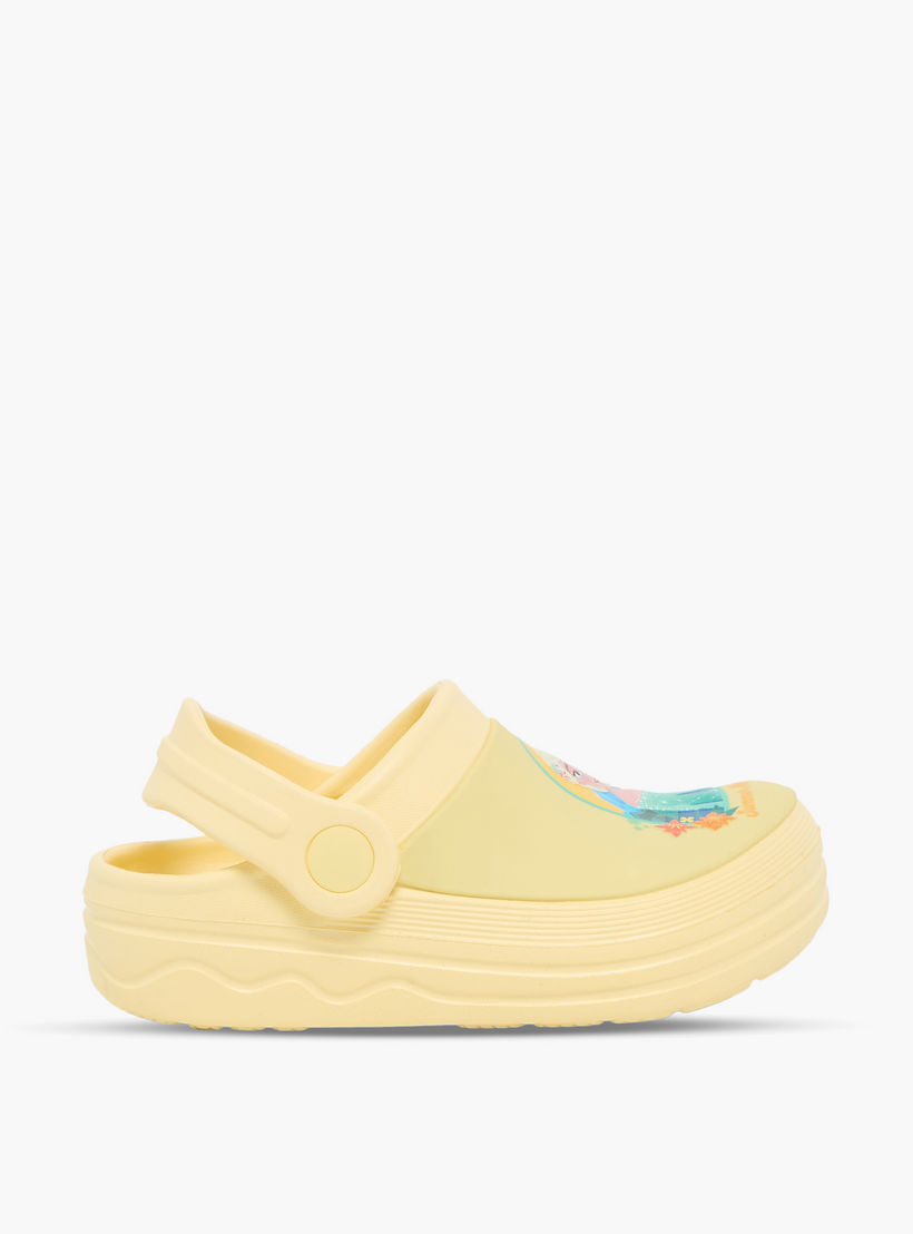 صندل كلوج بحزام خلفي وطبعات للبنات من ديزني-girls-shoes-sandals-image-3