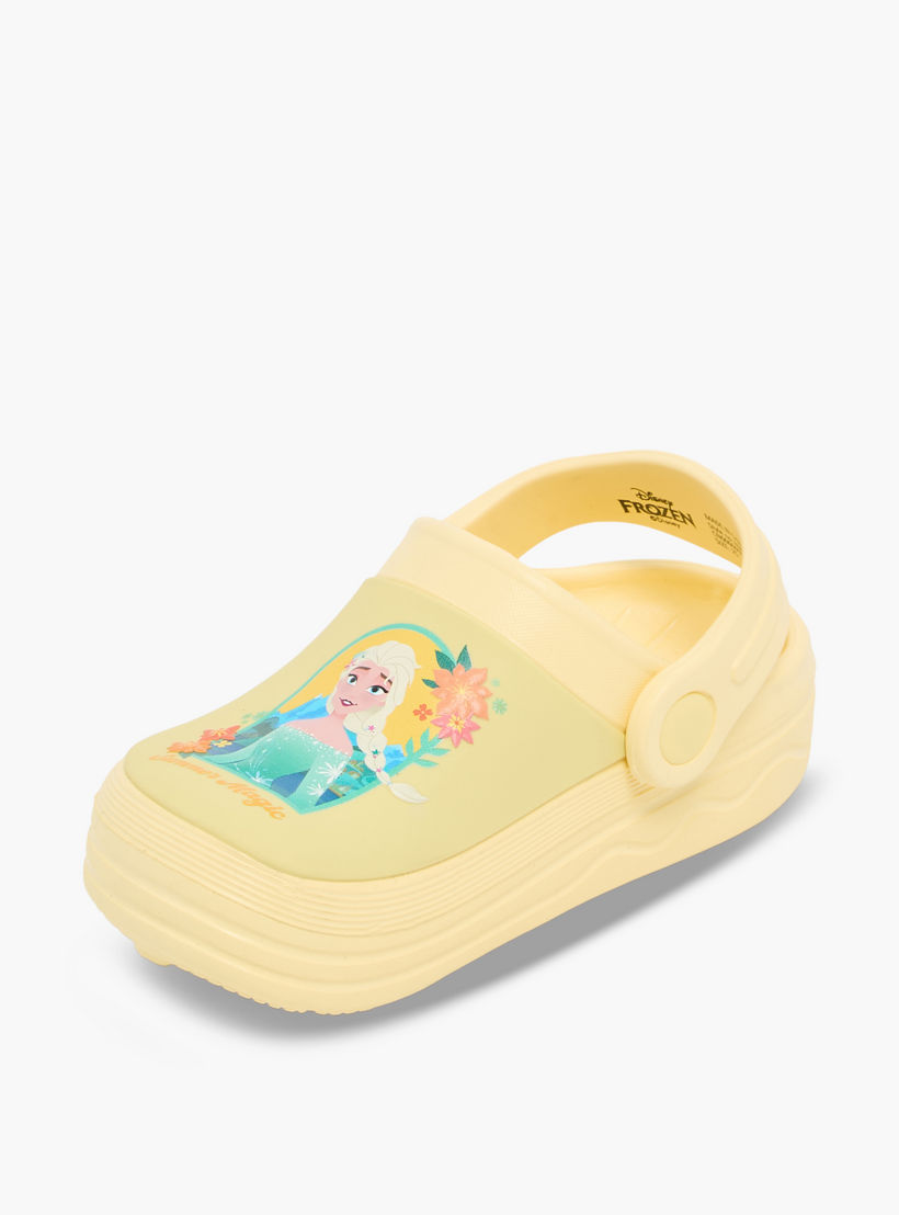 صندل كلوج بحزام خلفي وطبعات للبنات من ديزني-girls-shoes-sandals-image-4