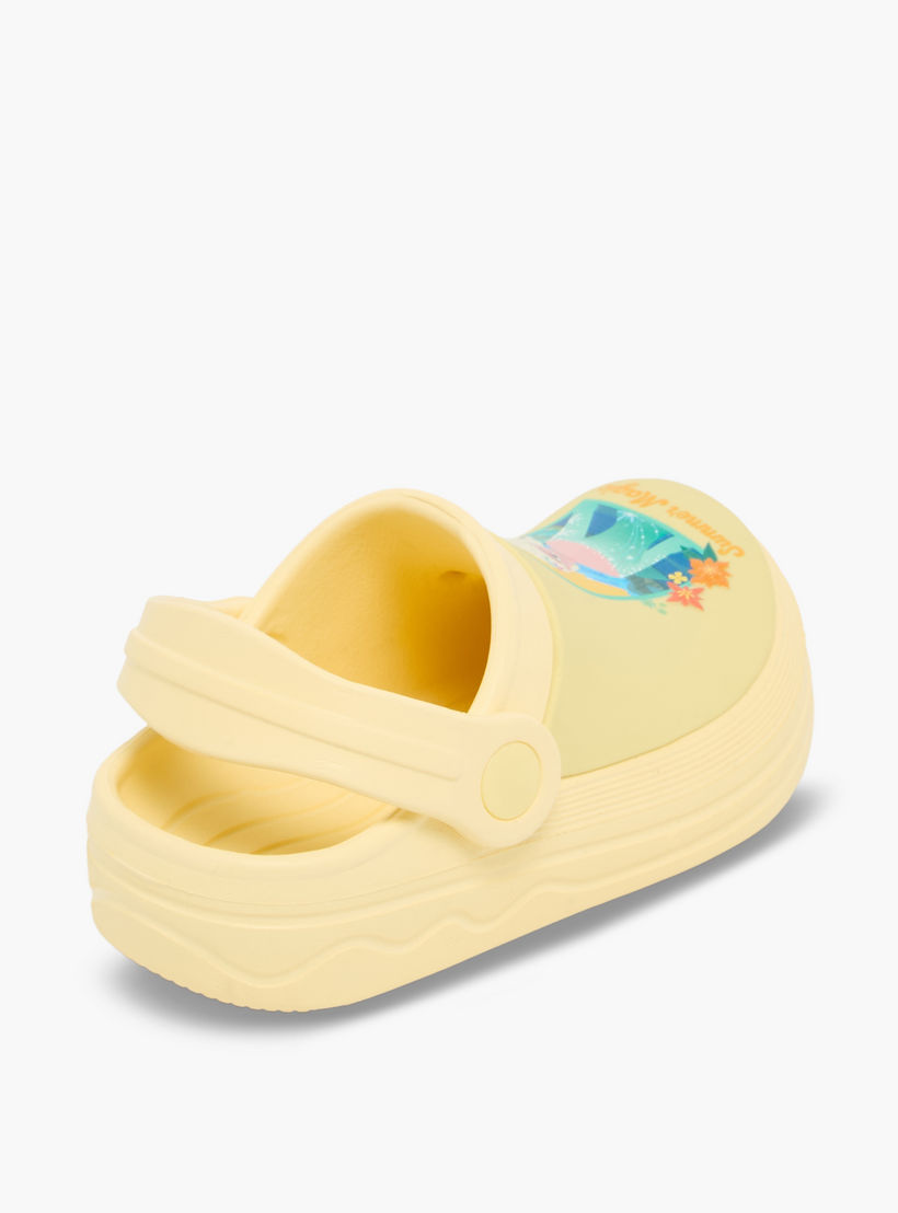 صندل كلوج بحزام خلفي وطبعات للبنات من ديزني-girls-shoes-sandals-image-6
