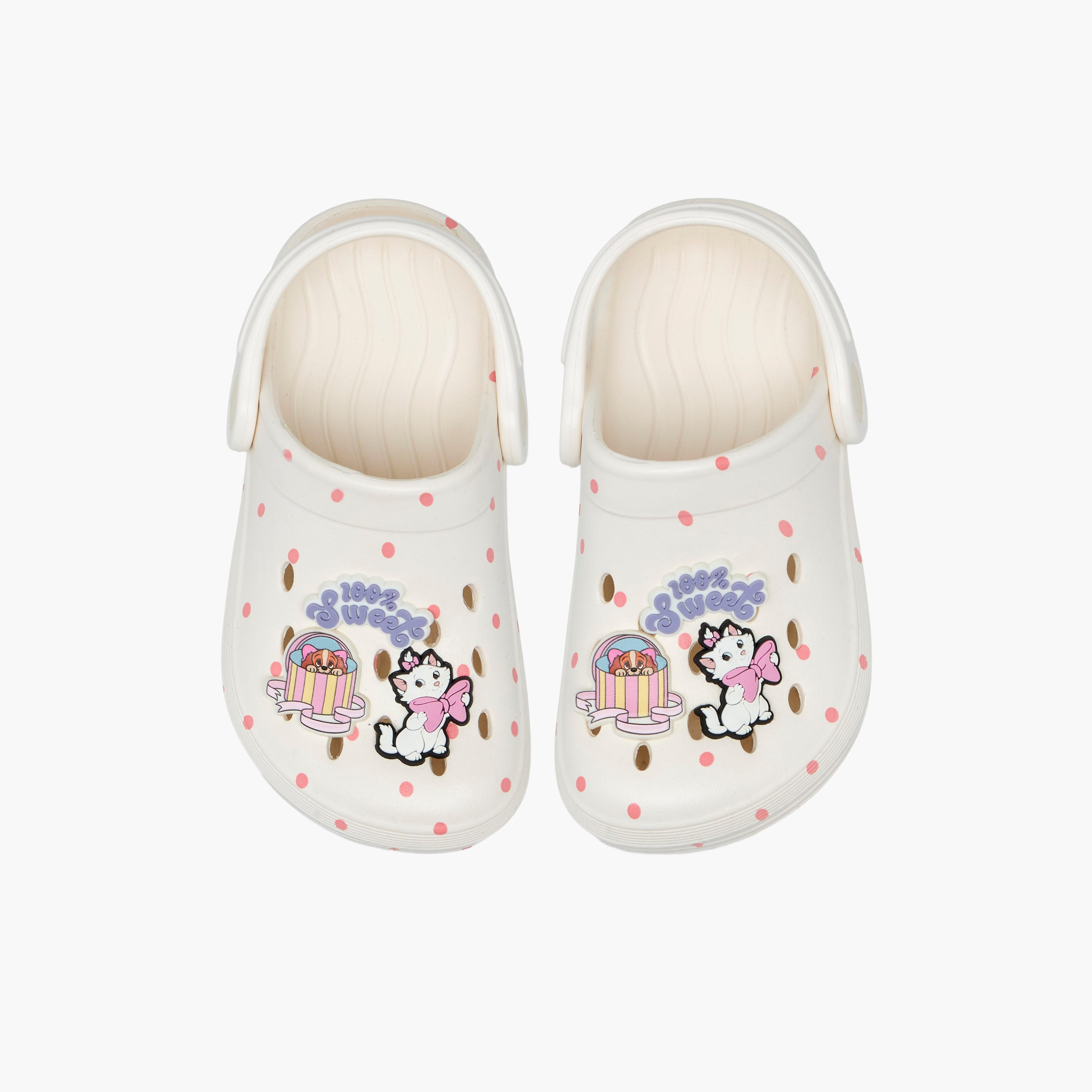 صندل كلوج بزينة القطة ماري للبنات من ديزني-girls-shoes-sandals-image-1