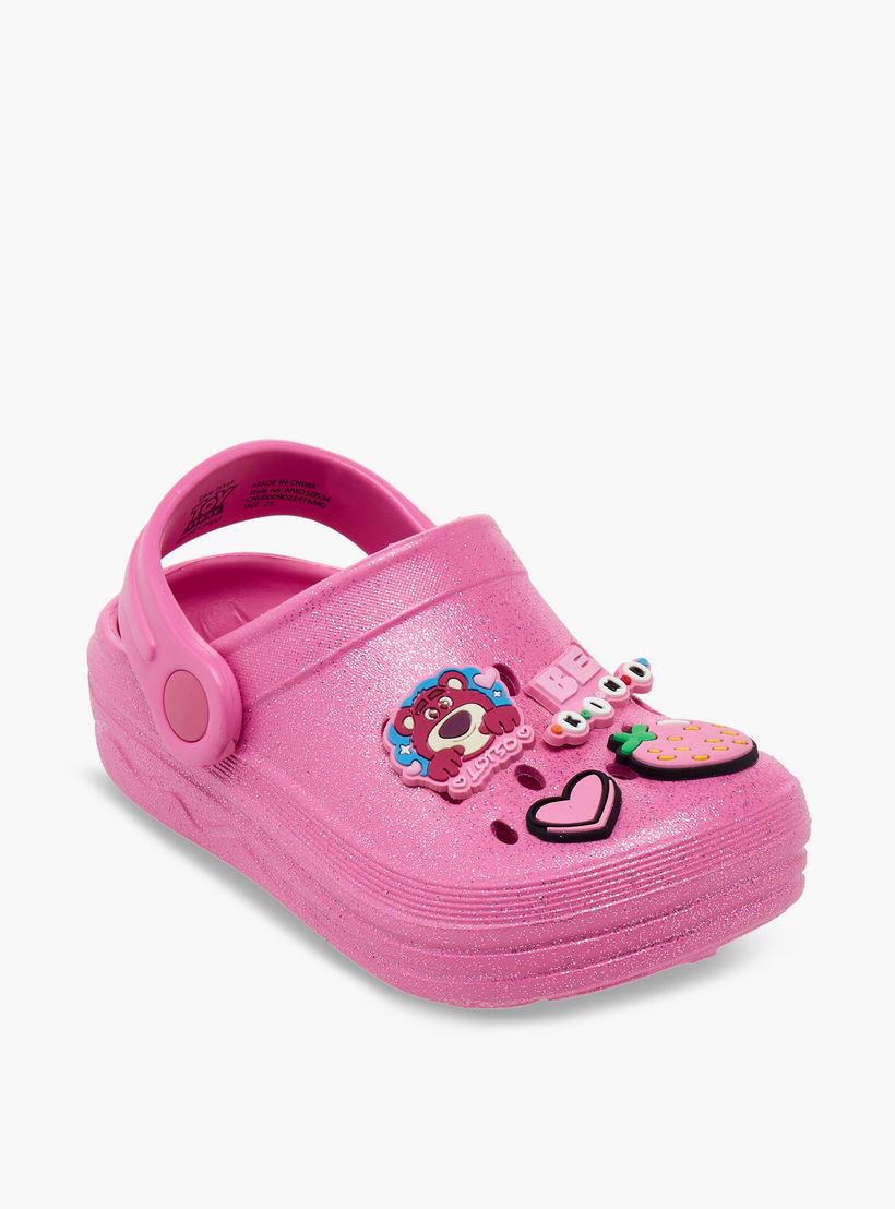 Disney Girls Lots-o-Huggin Bear Applique Clogs-girls-shoes-sandals-image-2