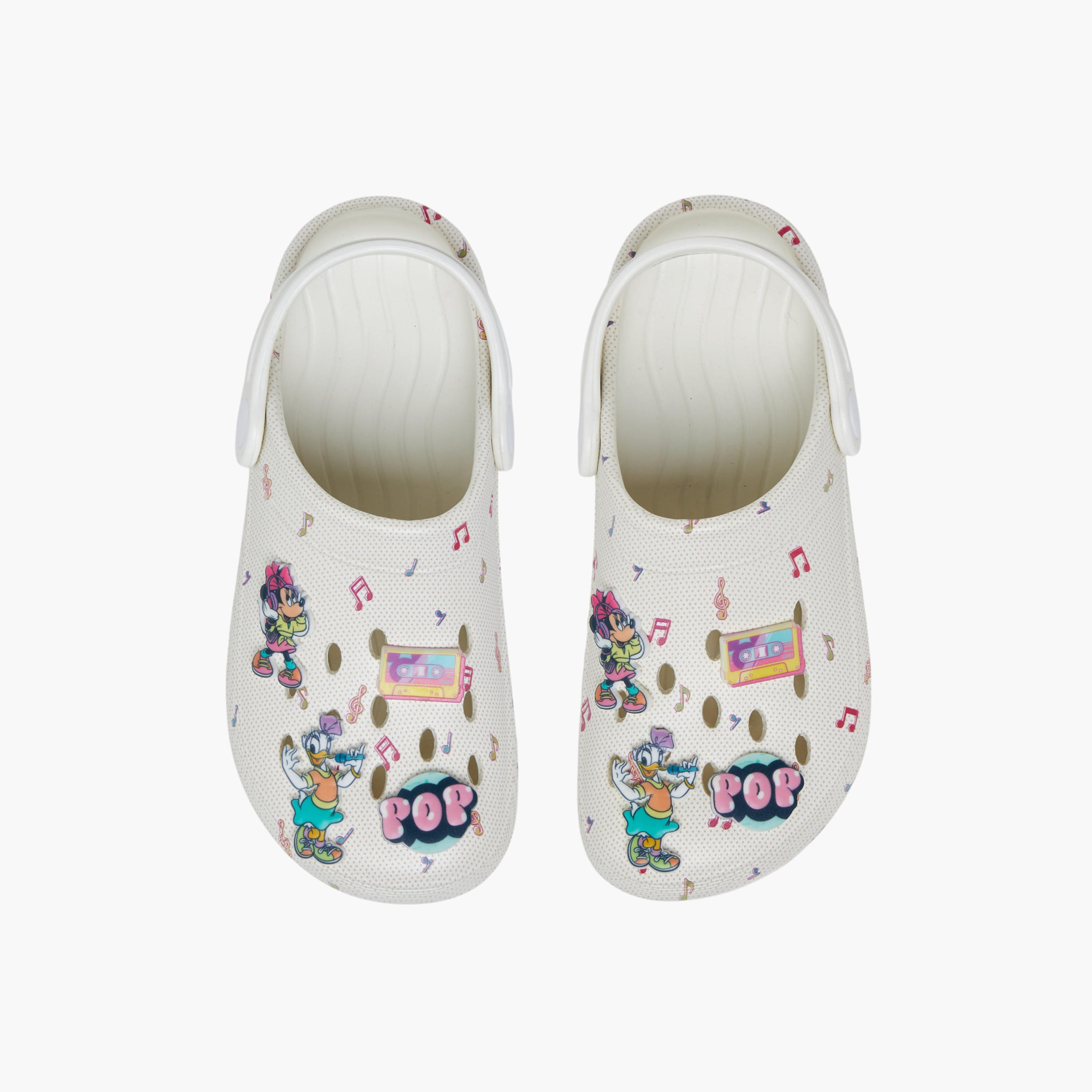 صندل كلوج بحزام خلفي وطبعات ميني والأصدقاء للبنات من ديزني-girls-shoes-sandals-image-1