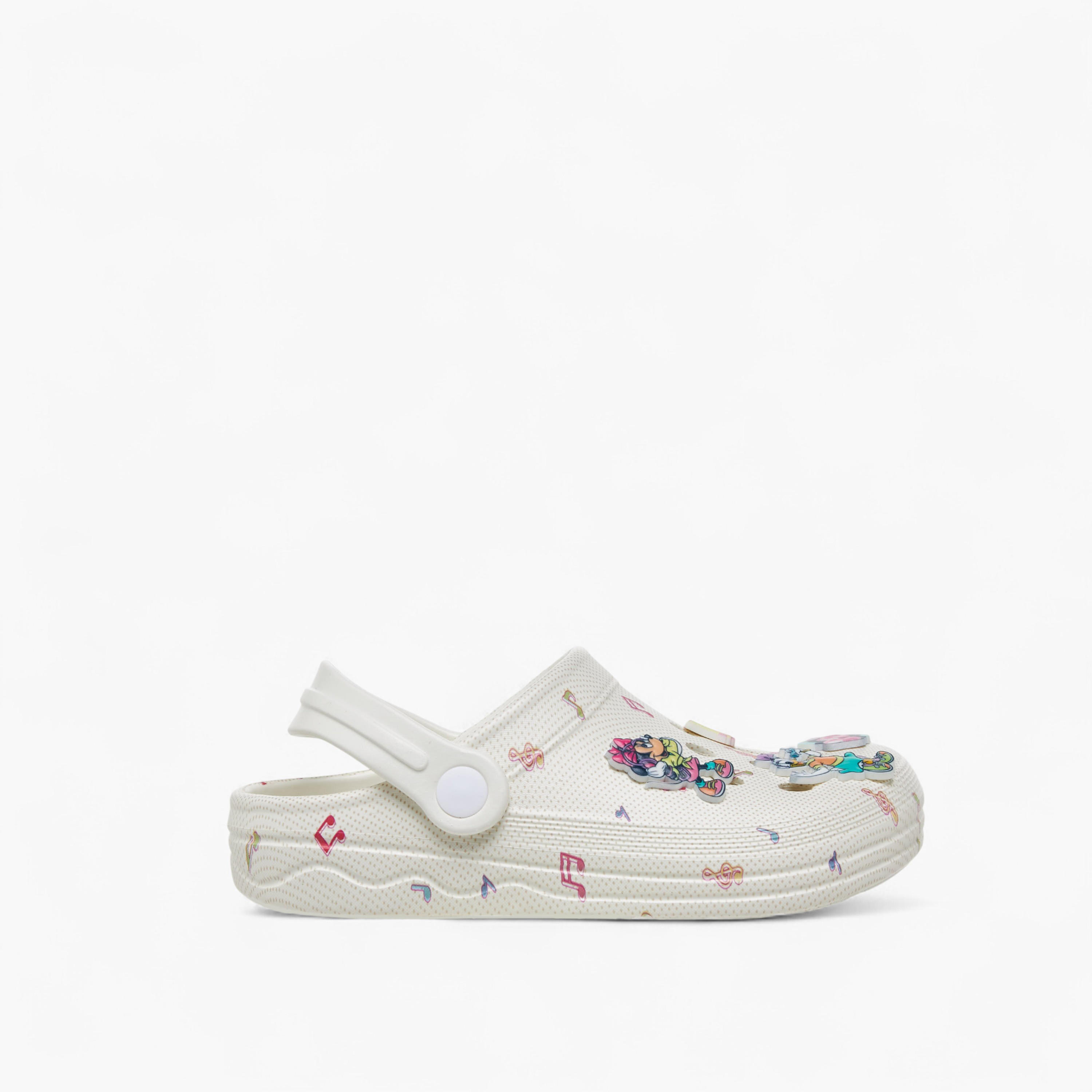 صندل كلوج بحزام خلفي وطبعات ميني والأصدقاء للبنات من ديزني-girls-shoes-sandals-image-3