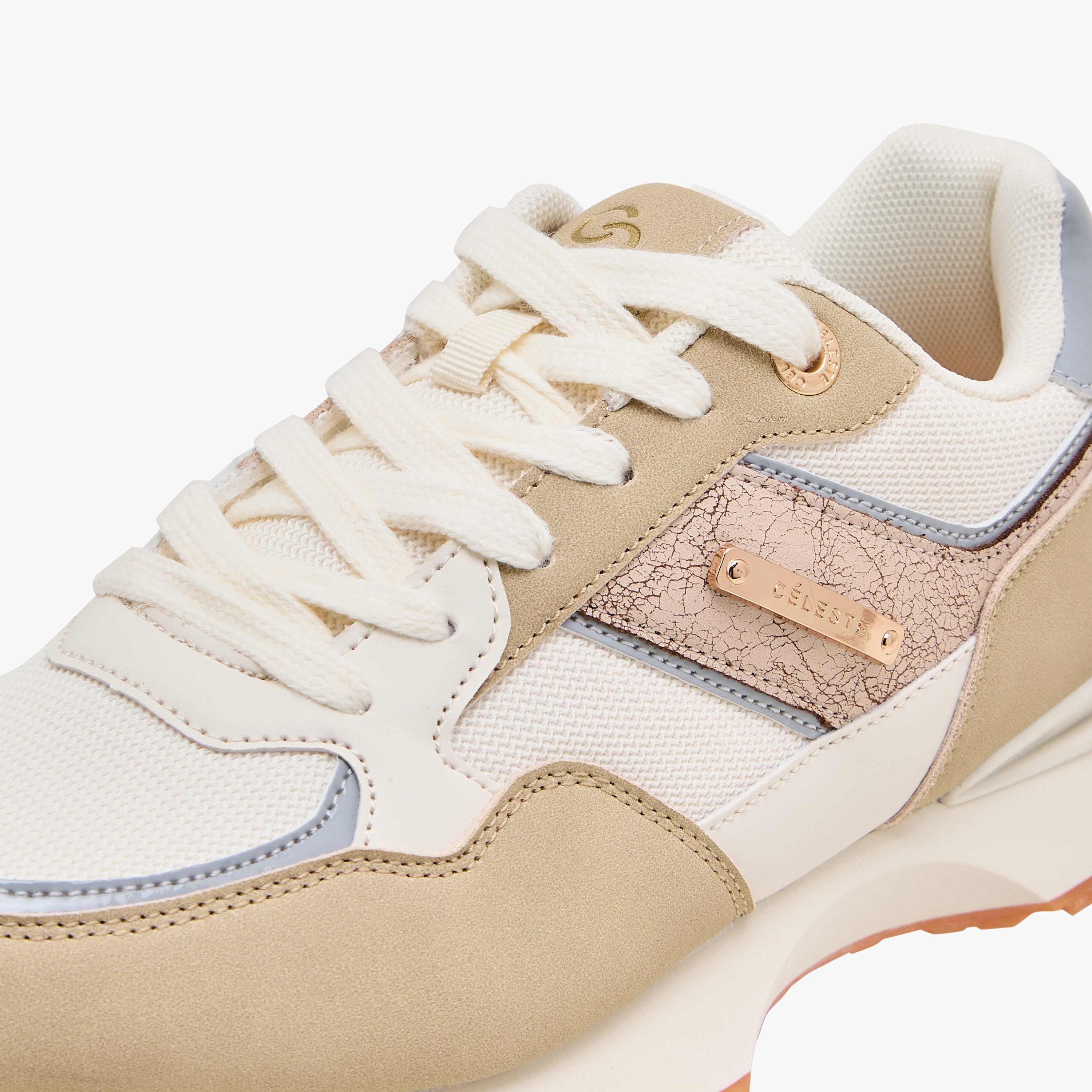 Celeste Women Panelled Lace-Up Sneakers-women-shoes-sneakers-image-5